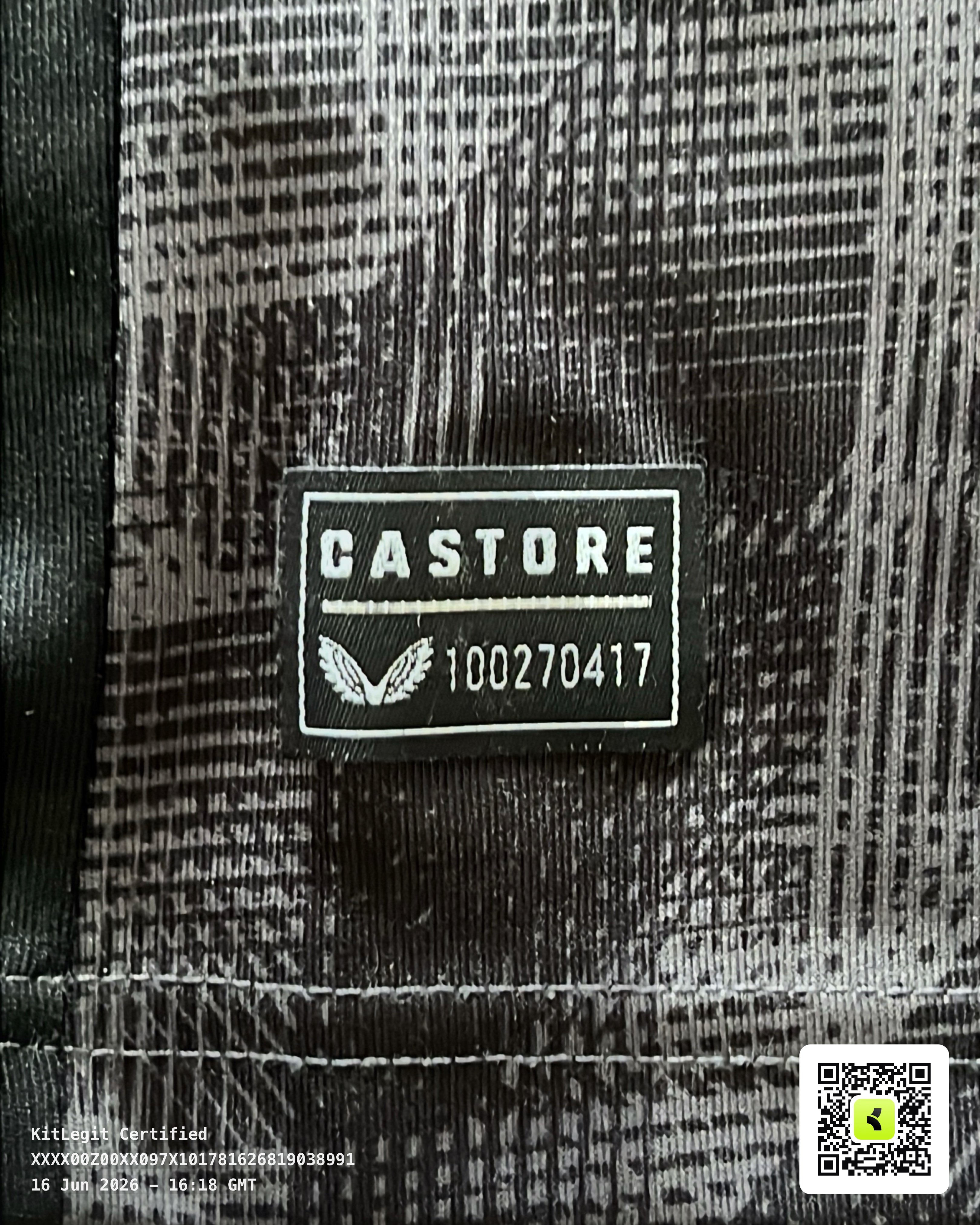 Authenticity evidence image of Aston Villa 2022/23 Castore 3rd Shirt (Cazoo) - Men's Medium