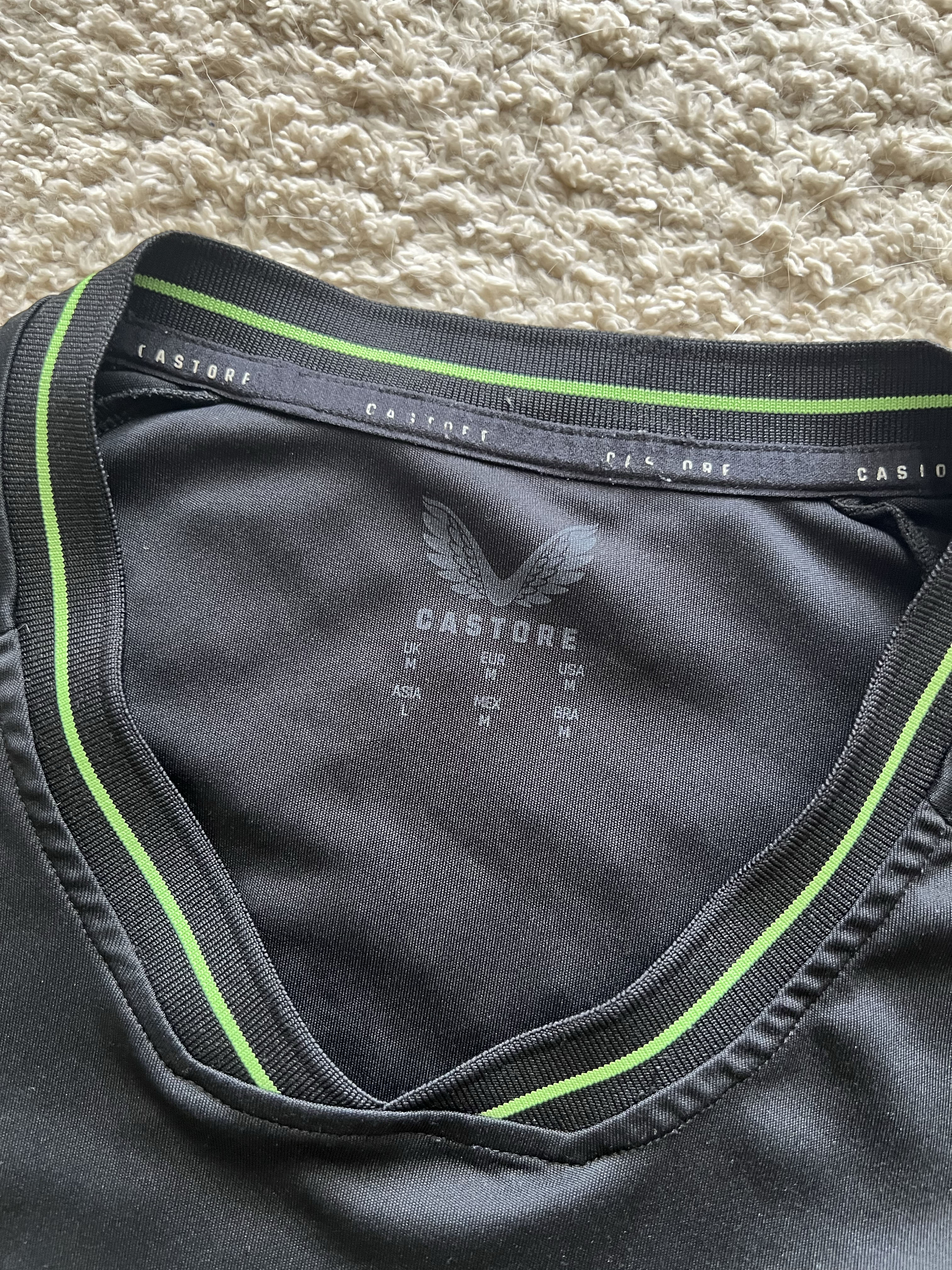 Authenticity evidence image of Aston Villa 2023/24 Castore Home Goalkeeper Shirt (Acorns) - Men's Medium