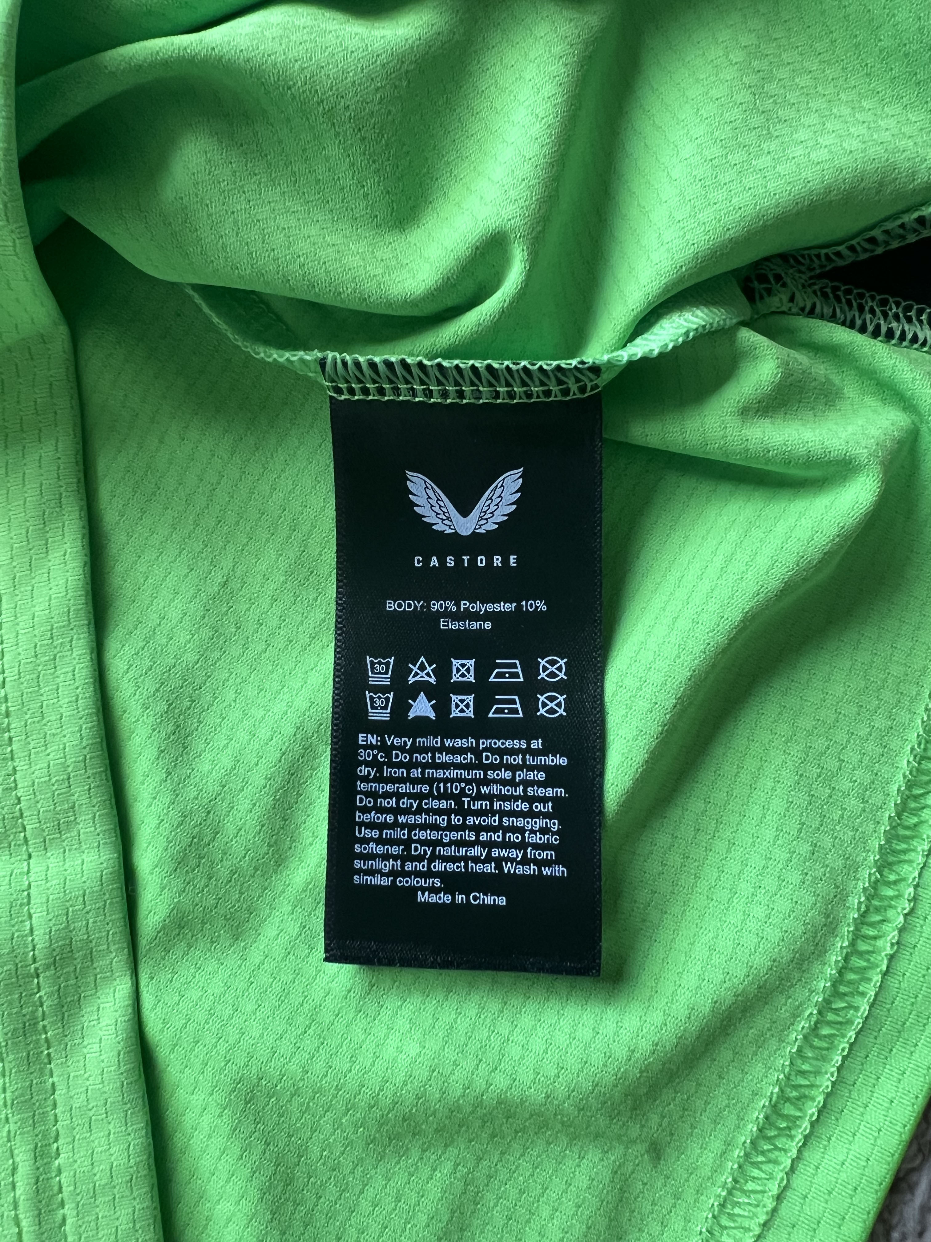 Authenticity evidence image of Aston Villa 2023/24 Castore Away Goalkeeper Pro Shirt (Aston Villa Foundation) - Women's Medium (12/14)