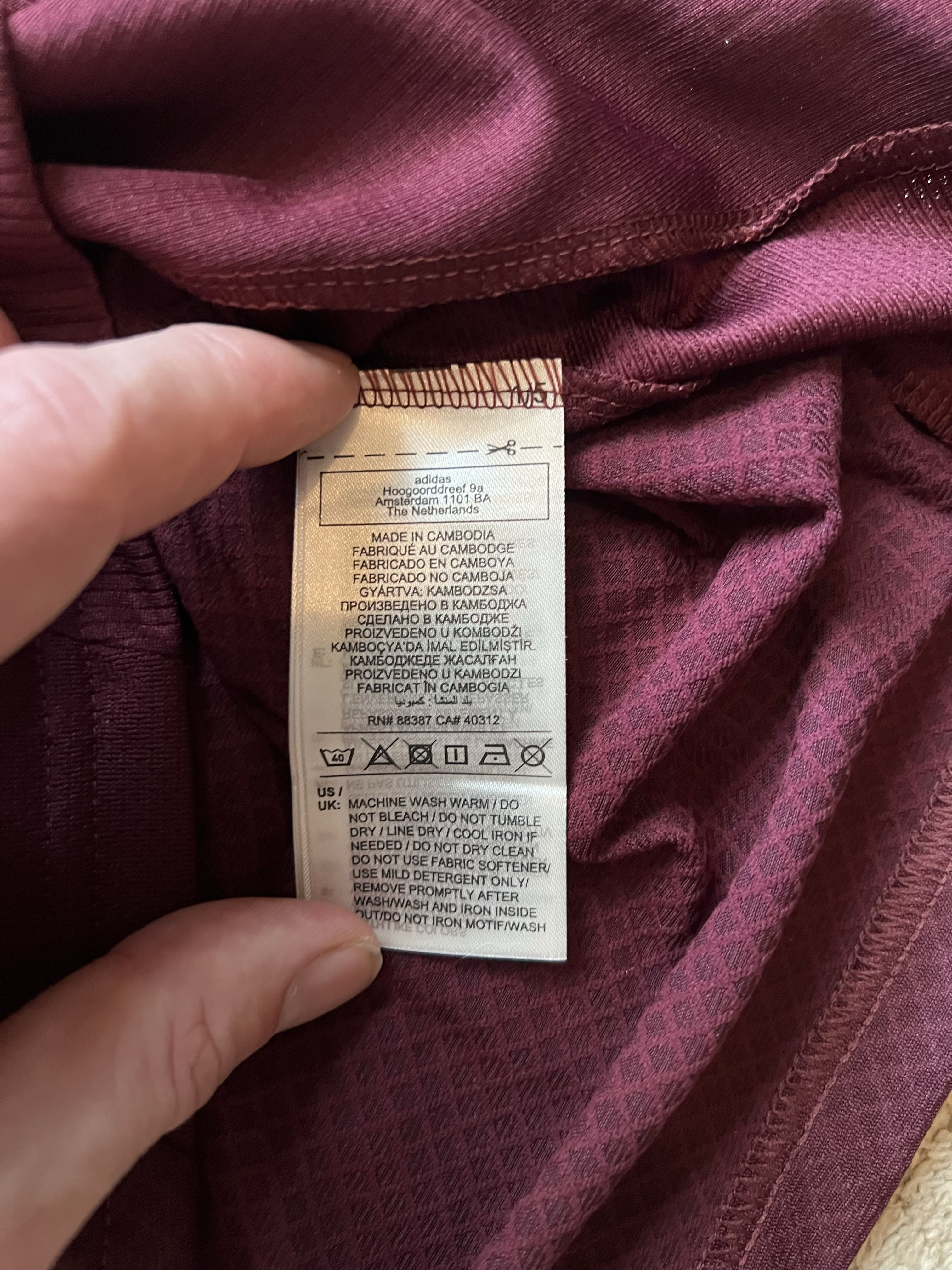 Authenticity evidence image of Aston Villa 2024/25 Adidas Home Shirt (Betano) - Men's Medium