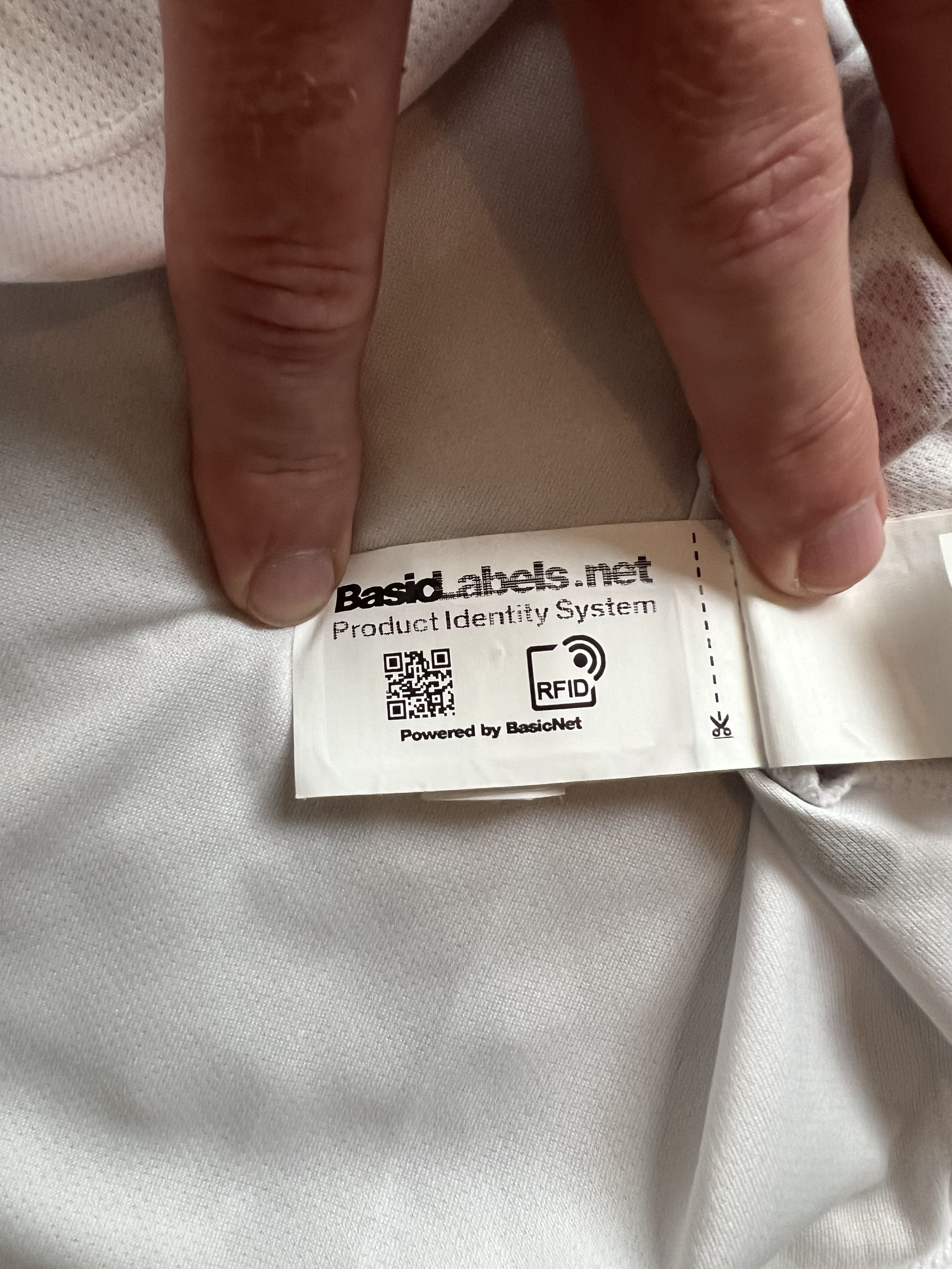 Authenticity evidence image of Aston Villa 2021/22 Kappa 3 Pre Match Shirt (Cazoo) - Men's Large
