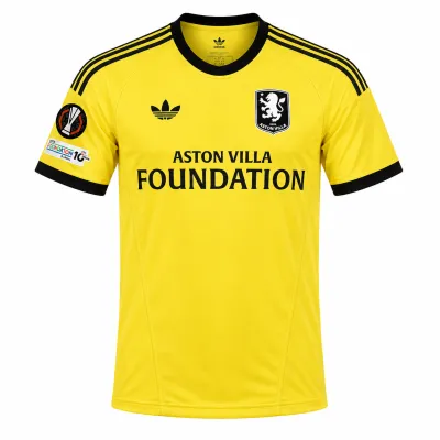 Presentation image of Aston Villa 2025/26 Adidas GK 6 Goalkeeper Shirt (Aston Villa Foundation) - Men's Medium