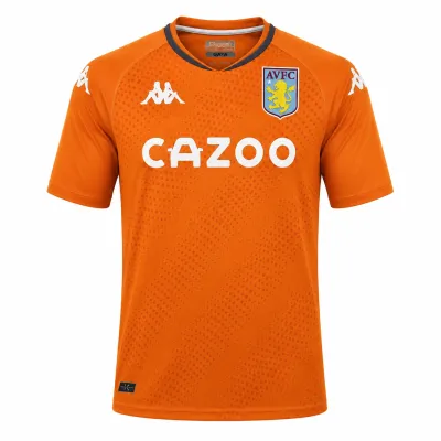 Presentation image of Aston Villa 2020/21 Kappa Away Goalkeeper Shirt (Cazoo) - Junior XXL