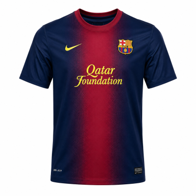 Barcelona 2012/13 Nike Home Shirt (Qatar Foundation) - Men's XL