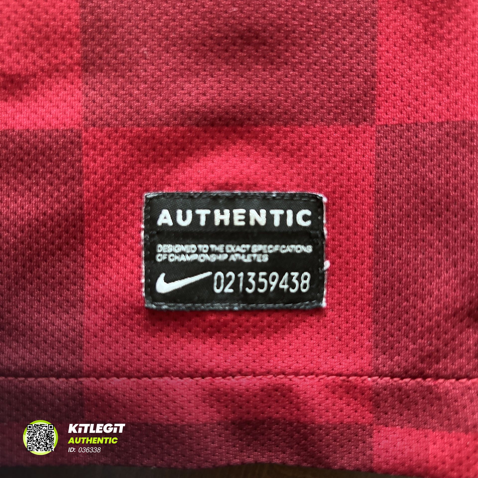 Authenticity evidence image of Aston Villa 2011/12 Nike Home Shirt (Genting Casinos) - Men's Medium