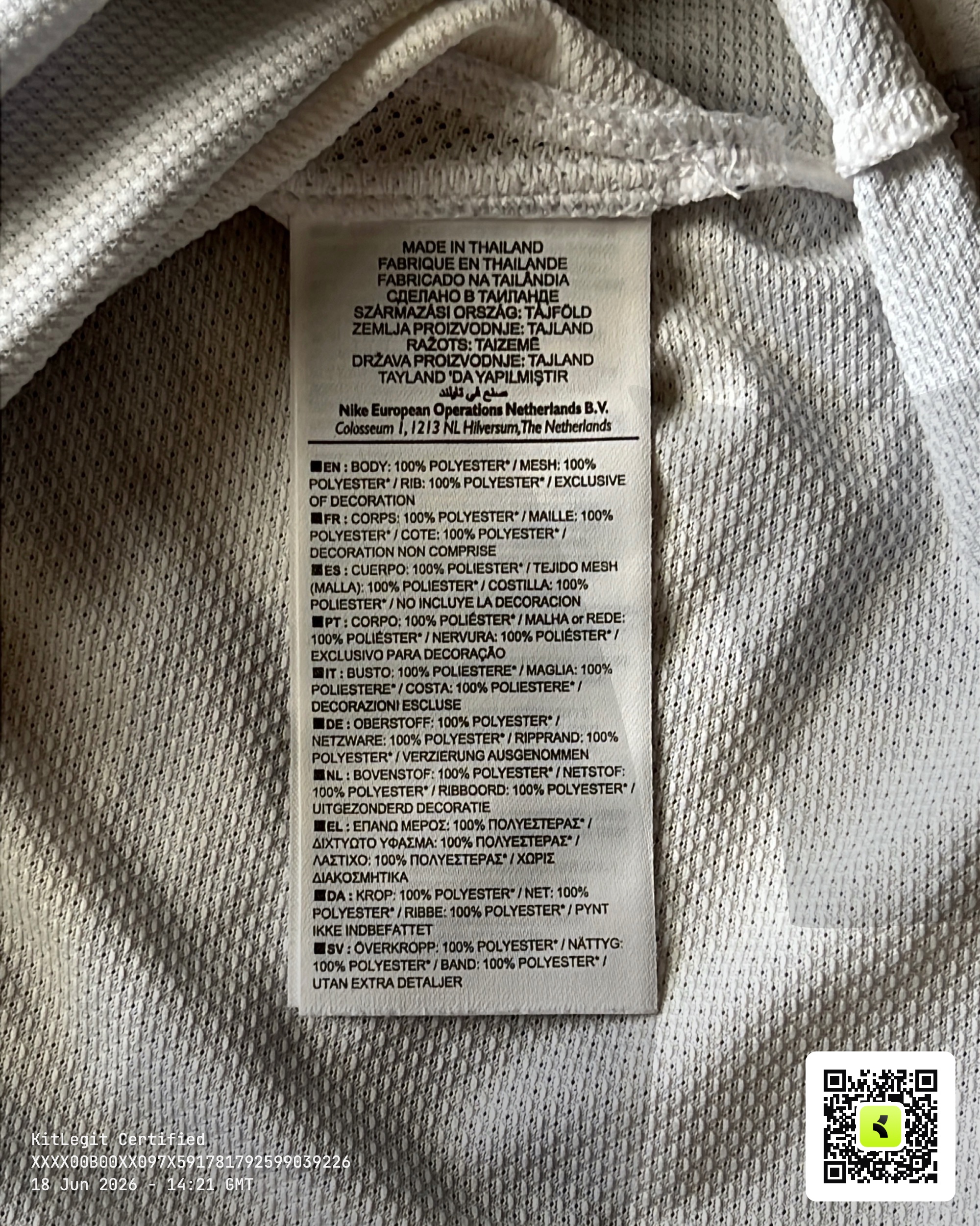 Wash label