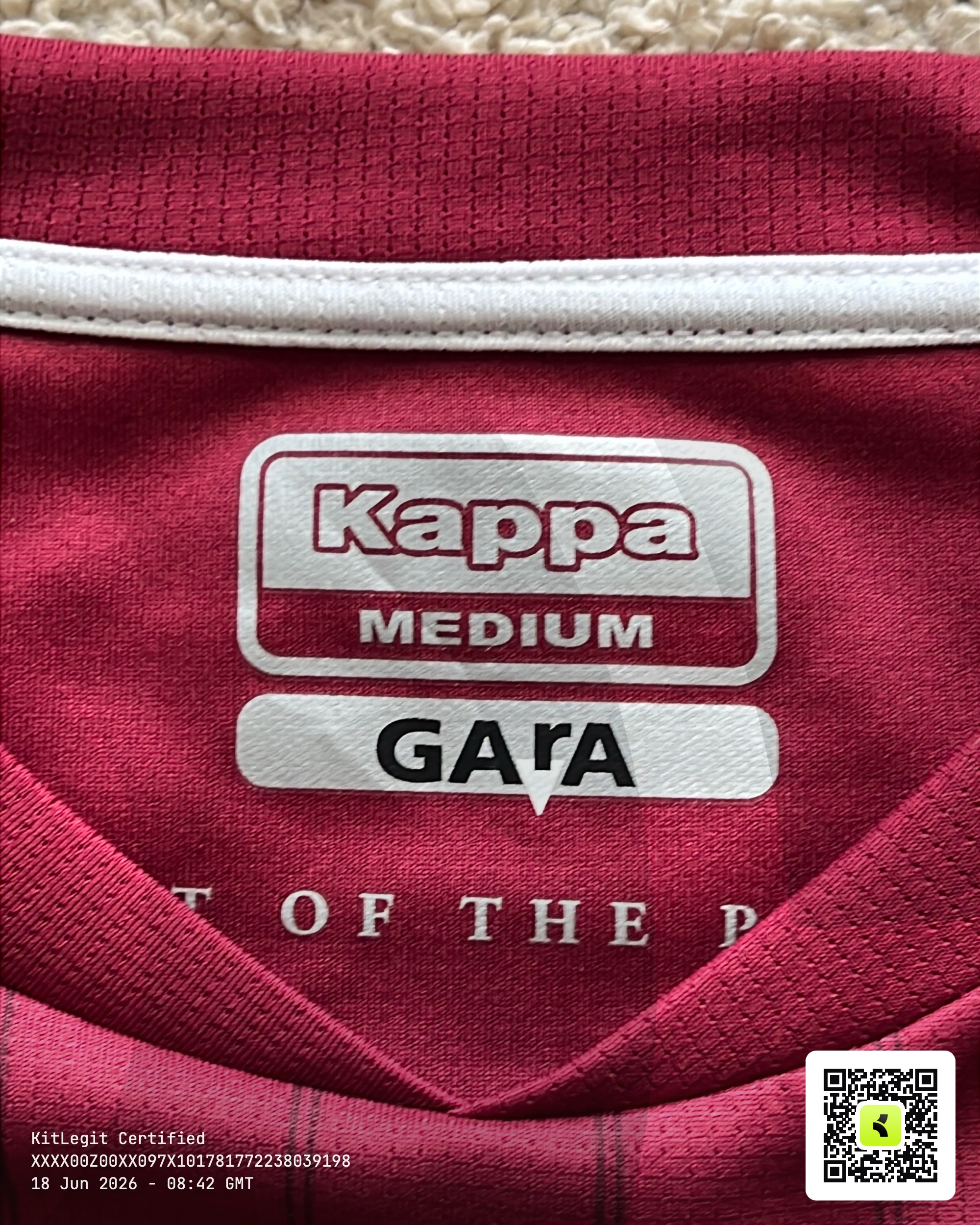 Neck label