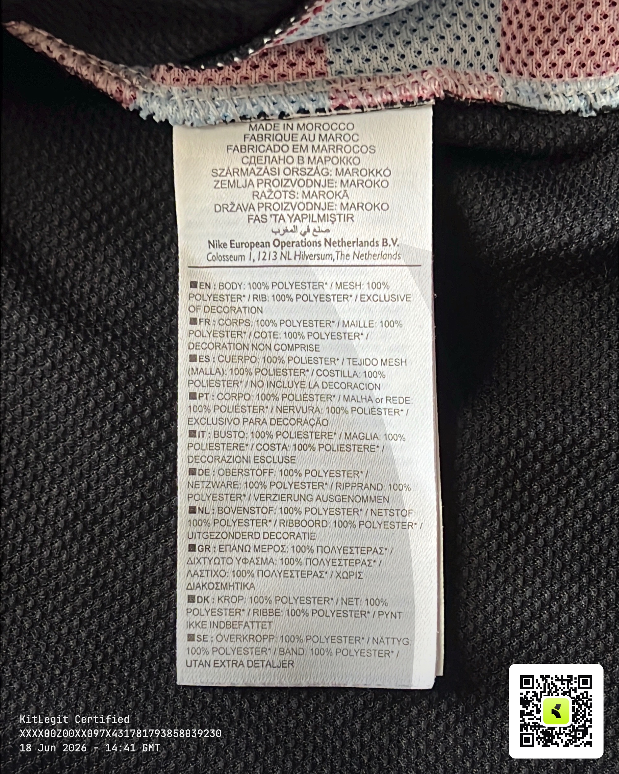 Wash label