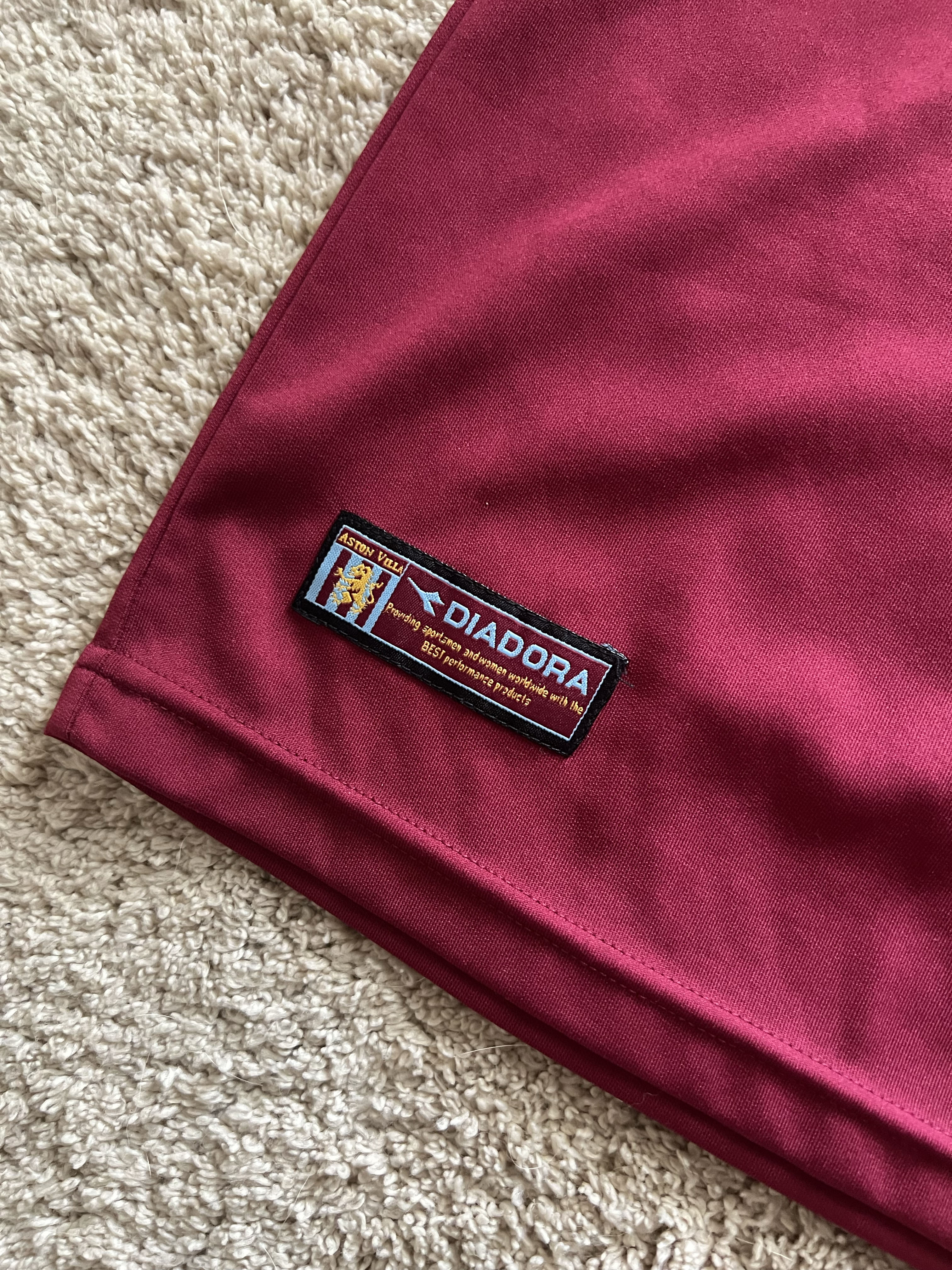 Authenticity evidence image of Aston Villa 2002/03 Diadora Home Shirt (Rover) - Men's Large