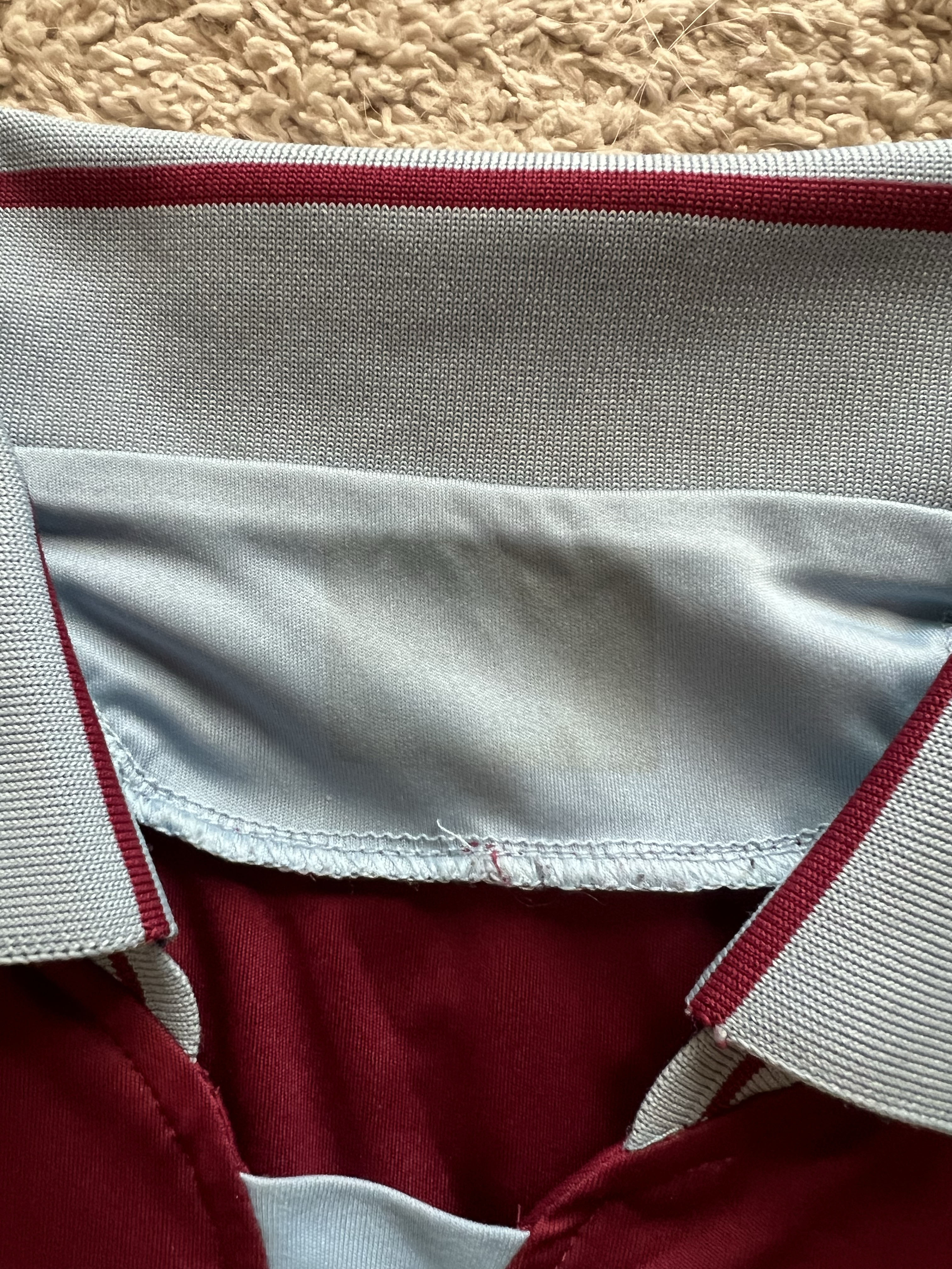 Authenticity evidence image of Aston Villa 2012/13 Macron Home Shirt (Genting Casinos) - Men's Medium