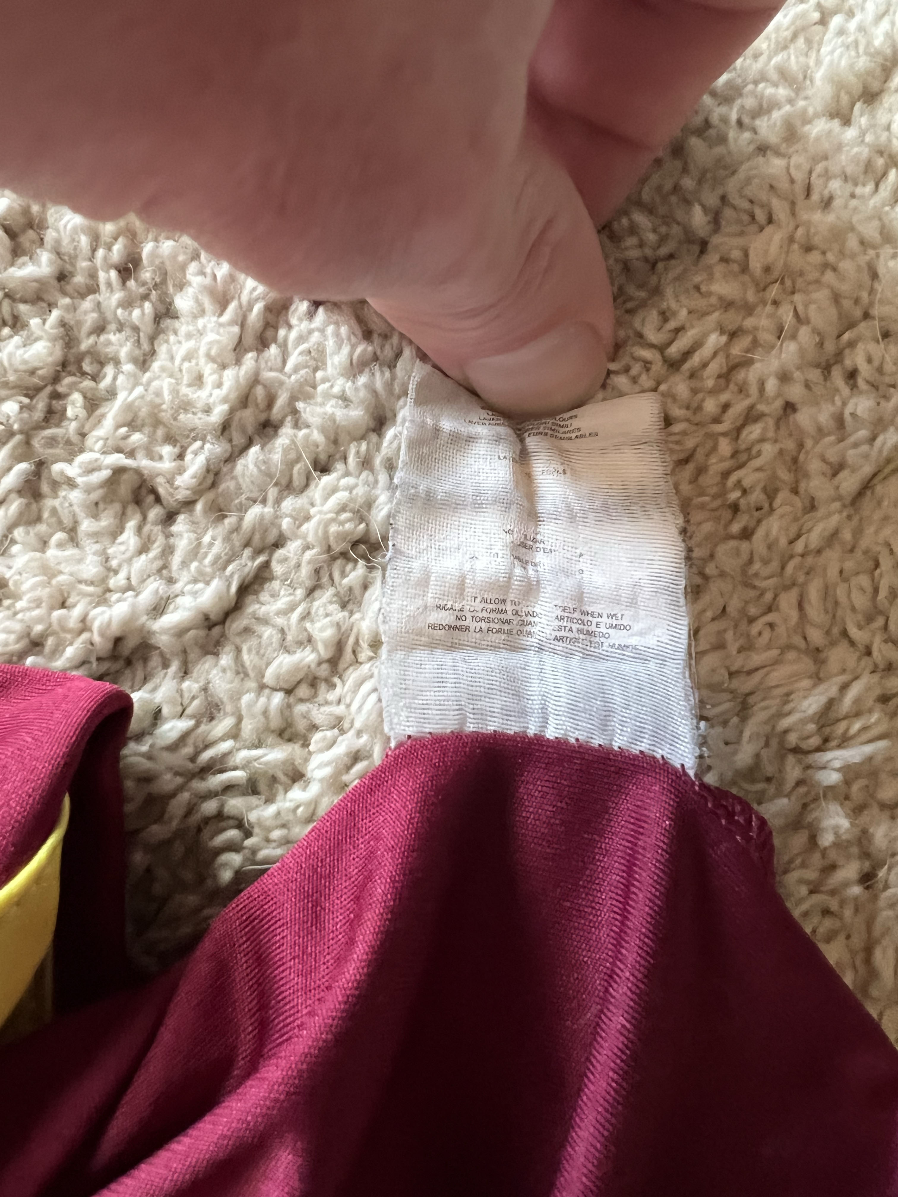 Authenticity evidence image of Aston Villa 2012/13 Macron Home Shirt (Genting Casinos) - Men's Medium