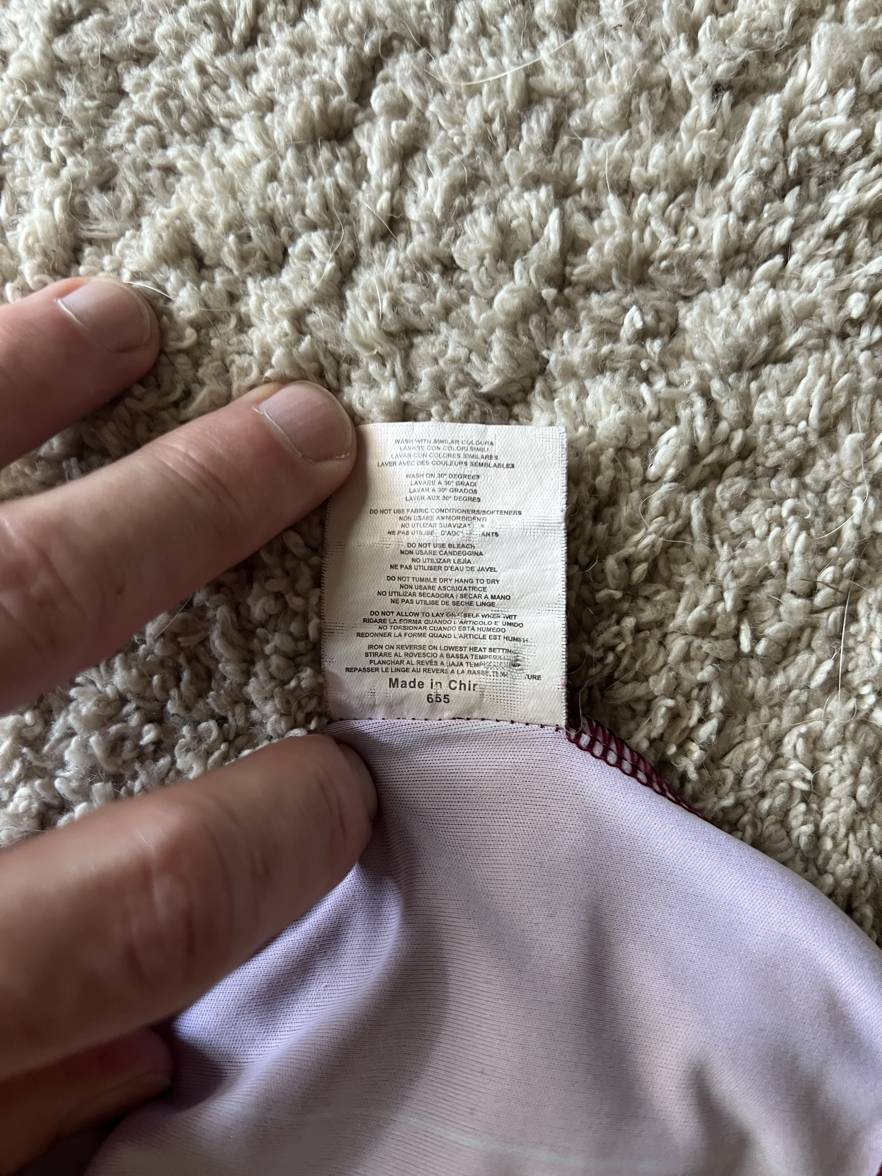 Authenticity evidence image of Aston Villa 2014/15 Macron Home Shirt (Dafabet) - Men's Medium