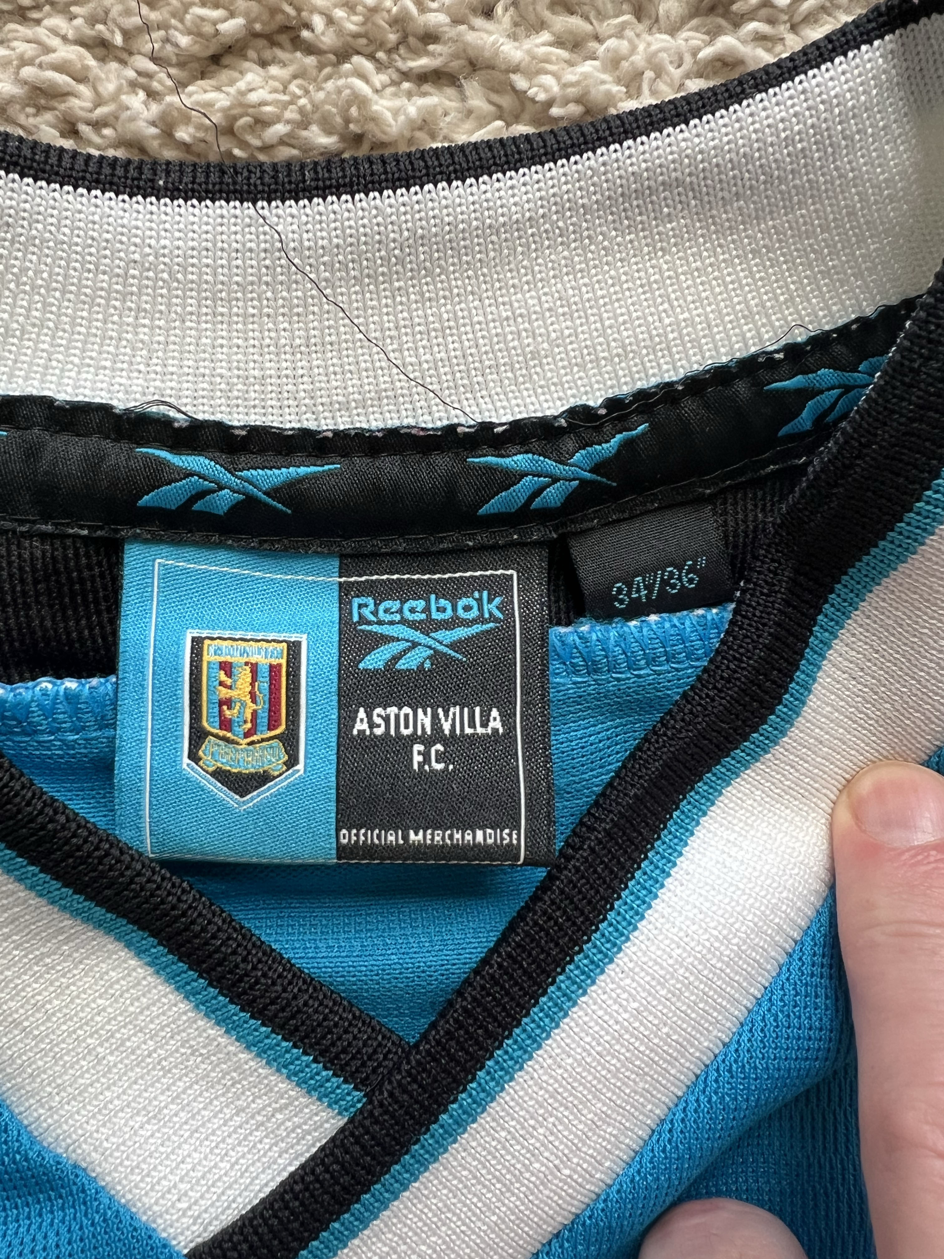 Authenticity evidence image of Aston Villa 1999/00 Reebok 3rd Shirt (LDV Vans) - Men's Small
