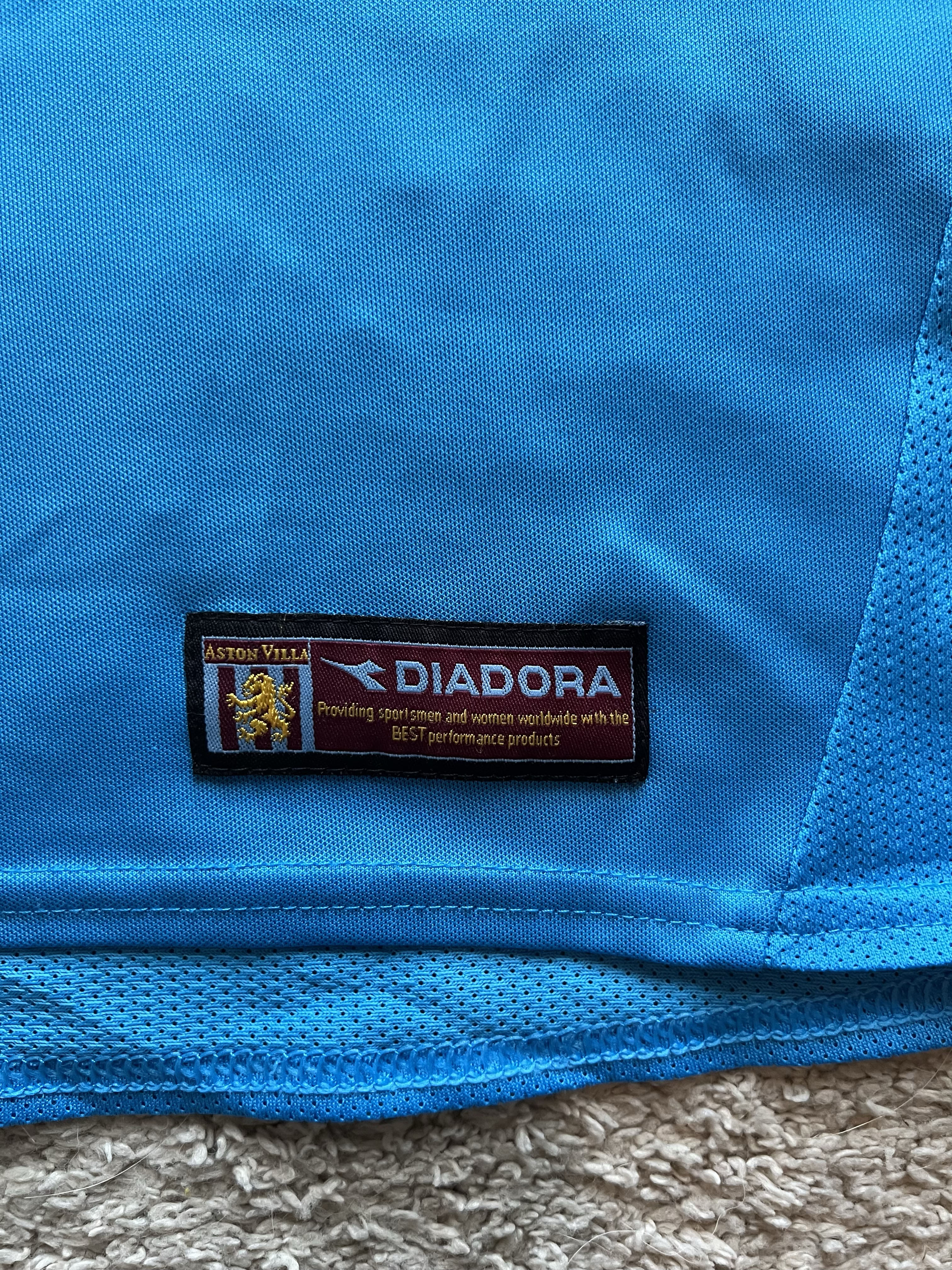 Authenticity evidence image of Aston Villa 2003/04 GK 2 Goalkeeper Shirt - Junior XL