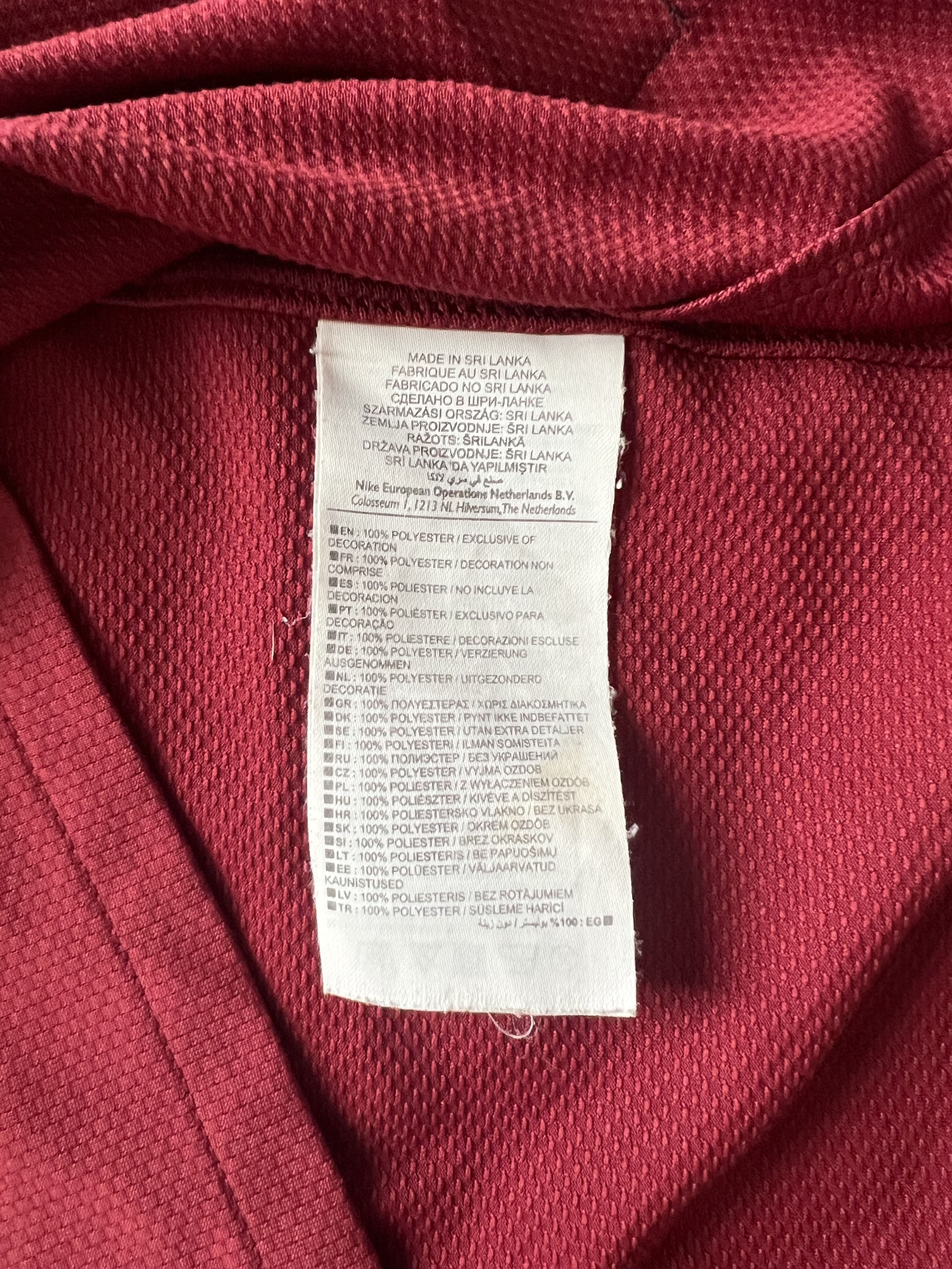 Authenticity evidence image of Aston Villa 2009/10 Nike Home Shirt (Acorns) - Men's Large