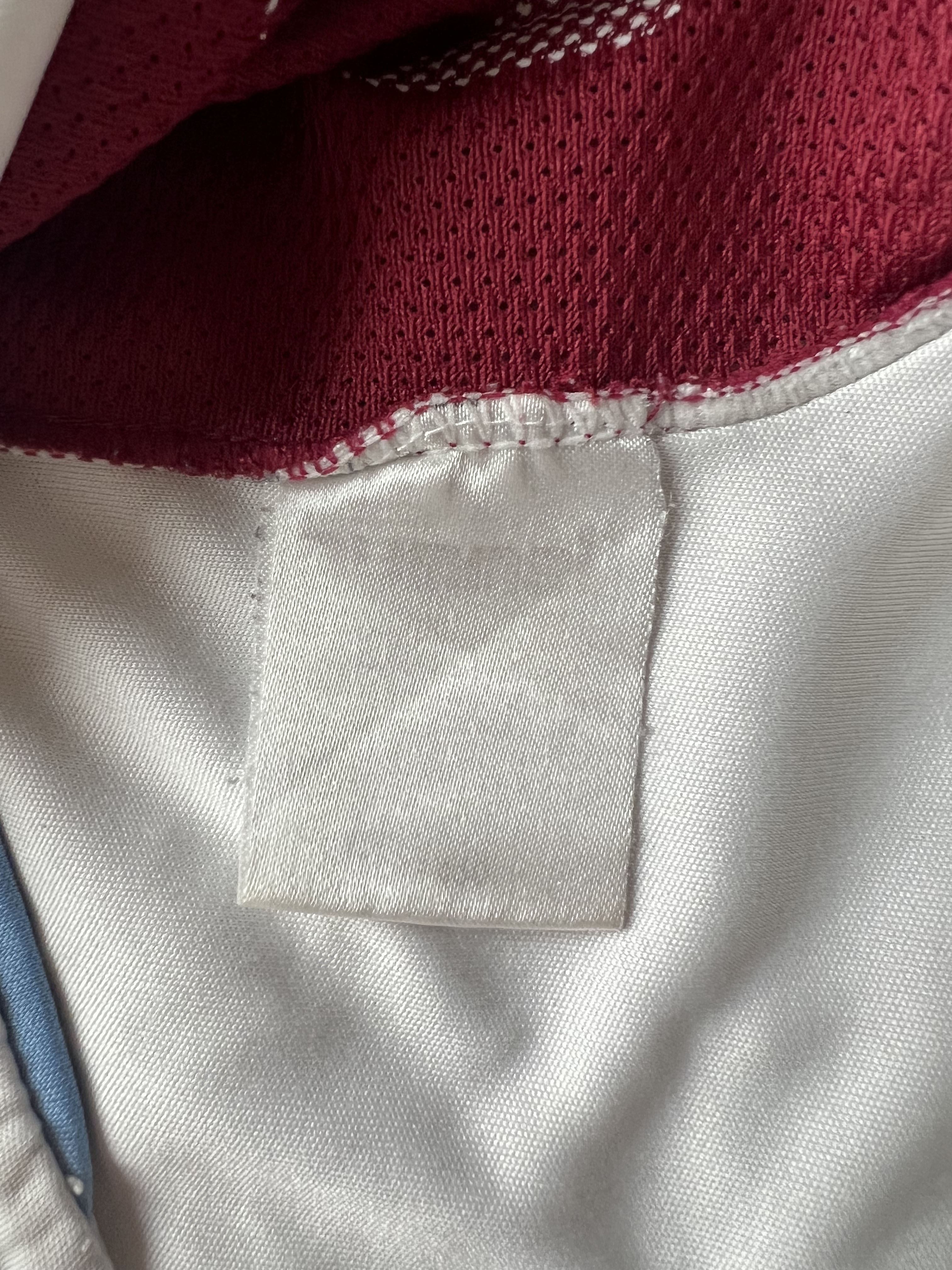 Authenticity evidence image of Aston Villa 2006/07 Hummel Away Shirt (32Red) - Men's Medium
