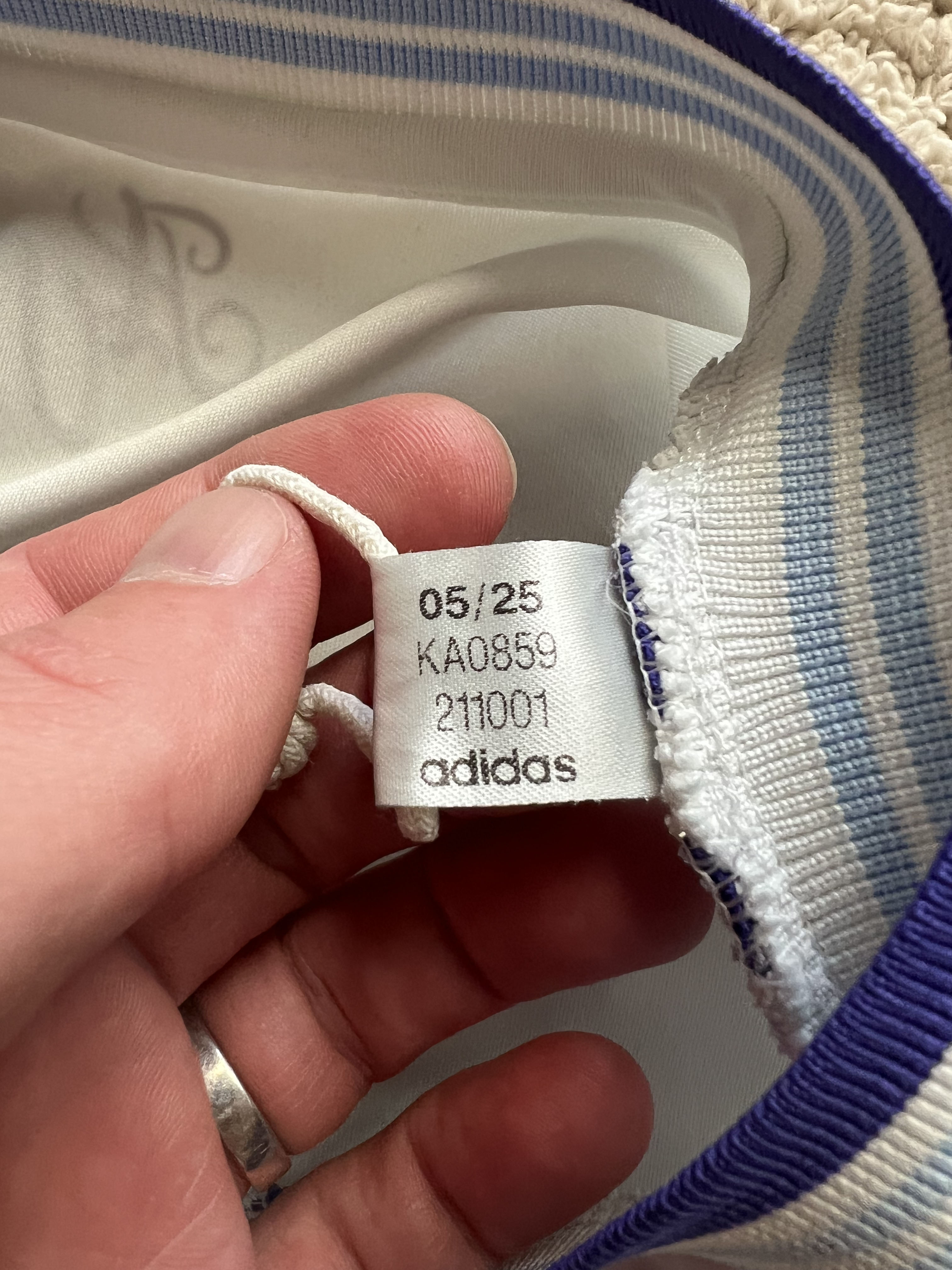 Authenticity evidence image of Aston Villa 2025/26 Adidas 3rd Shirt (Aston Villa Foundation) - Men's XL