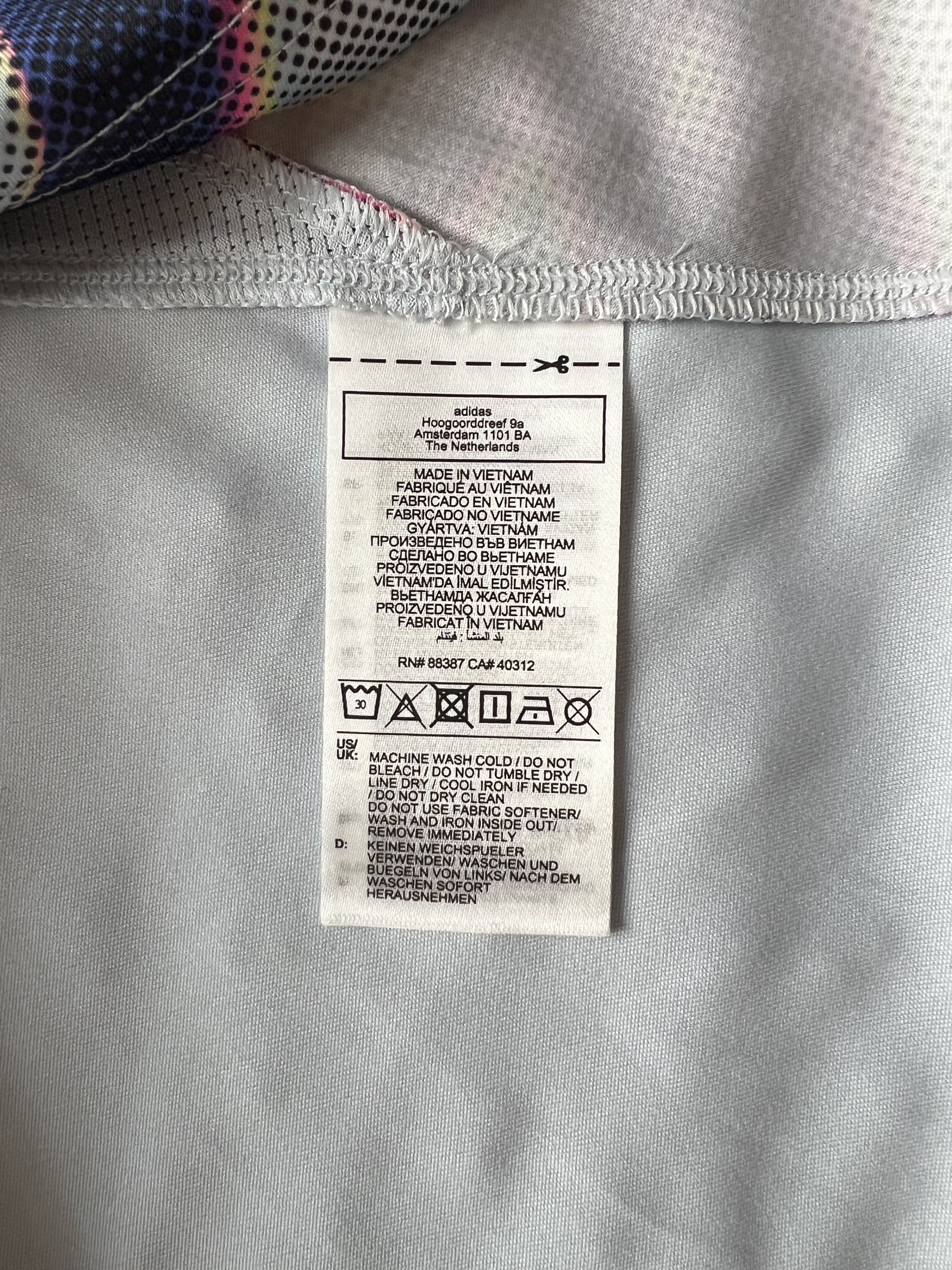 Authenticity evidence image of Aston Villa 2024/25 Adidas Pre-Match Pride 1 Shirt (Love Unites) - Women's Large (16/18)