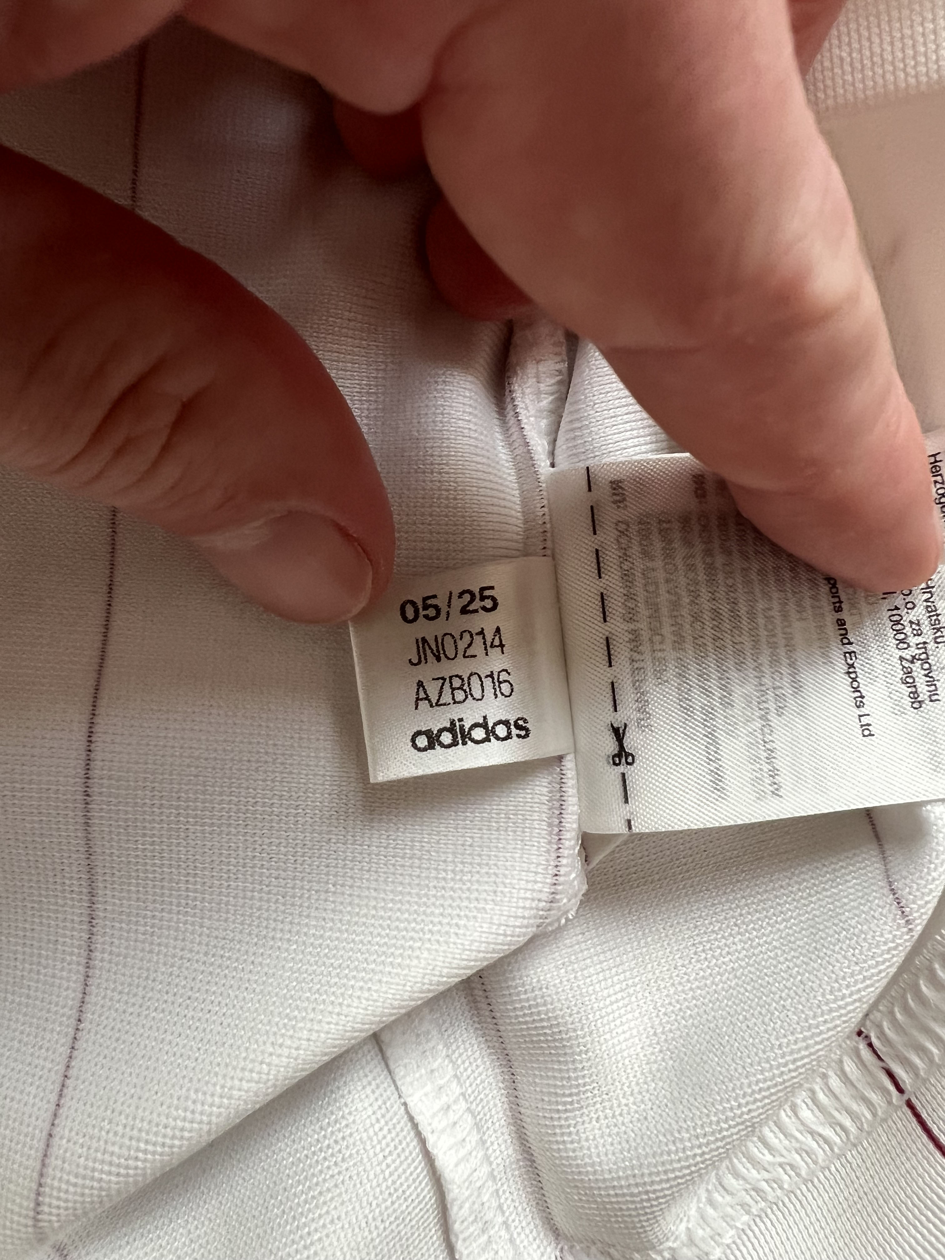 Authenticity evidence image of Aston Villa 2025/26 Adidas Travel 2 Shirt - Men's Medium