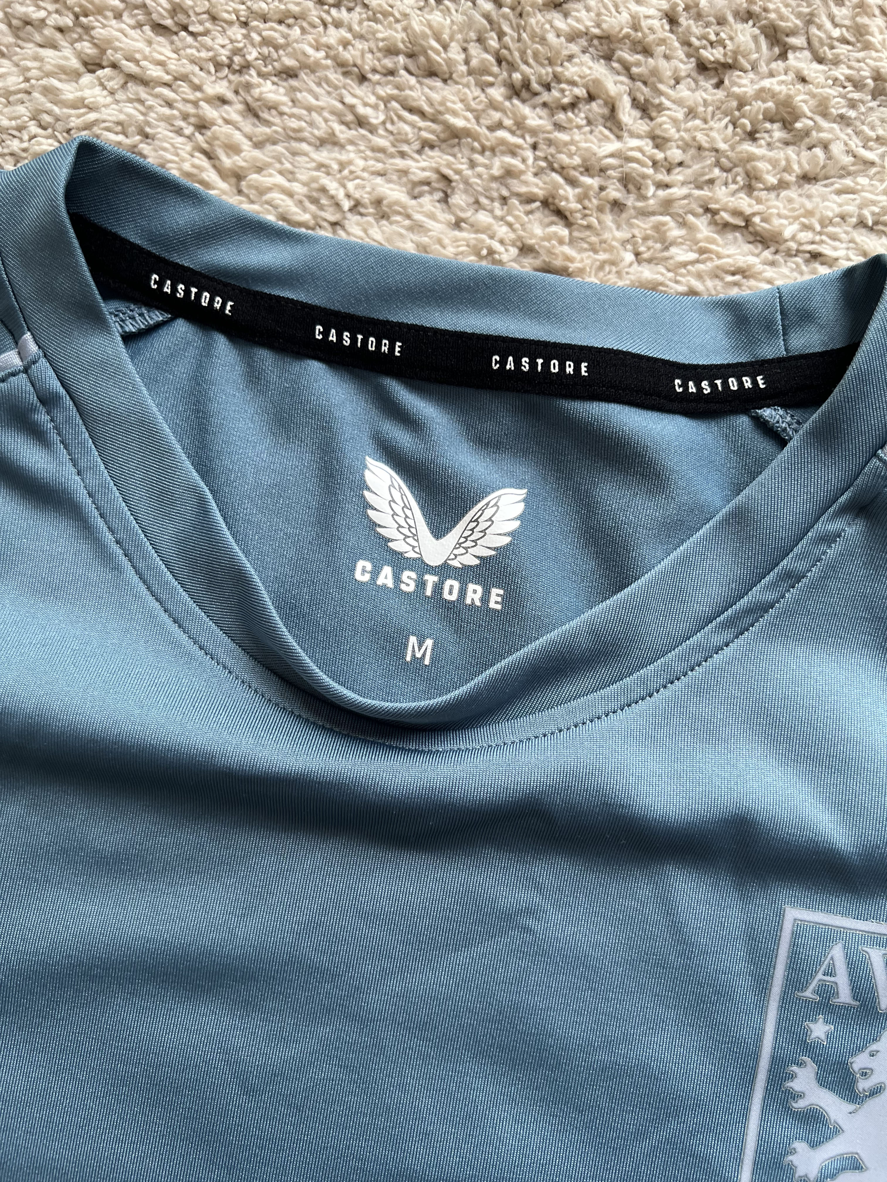 Authenticity evidence image of Aston Villa 2022/23 Castore Travel 3 Shirt (Cazoo) - Men's Medium