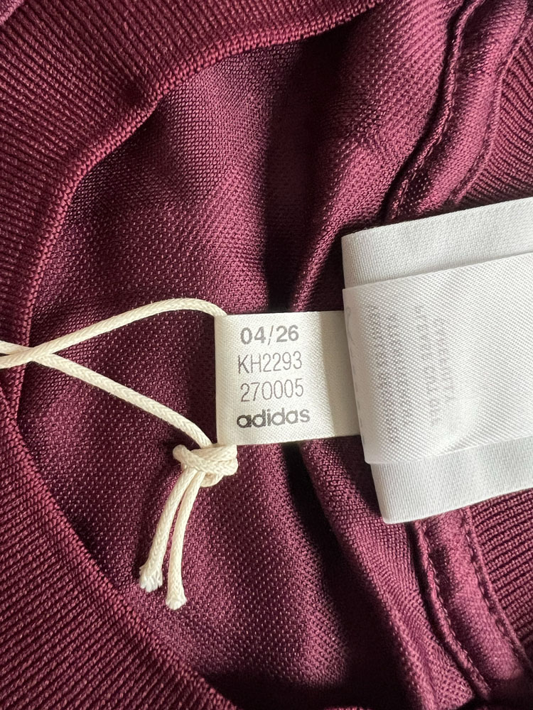 Authenticity evidence image of Aston Villa 2026/27 Adidas Travel 3 Shirt - Men's Medium