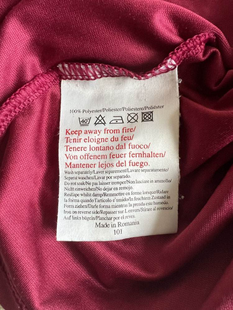 Authenticity evidence image of Aston Villa 2002/03 Diadora Home Shirt (Rover) - Men's Medium