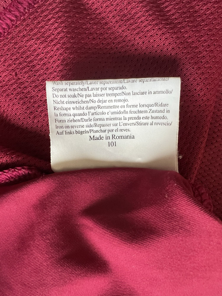 Authenticity evidence image of Aston Villa 2003/04 Diadora Home Shirt (Rover) - Men's Medium