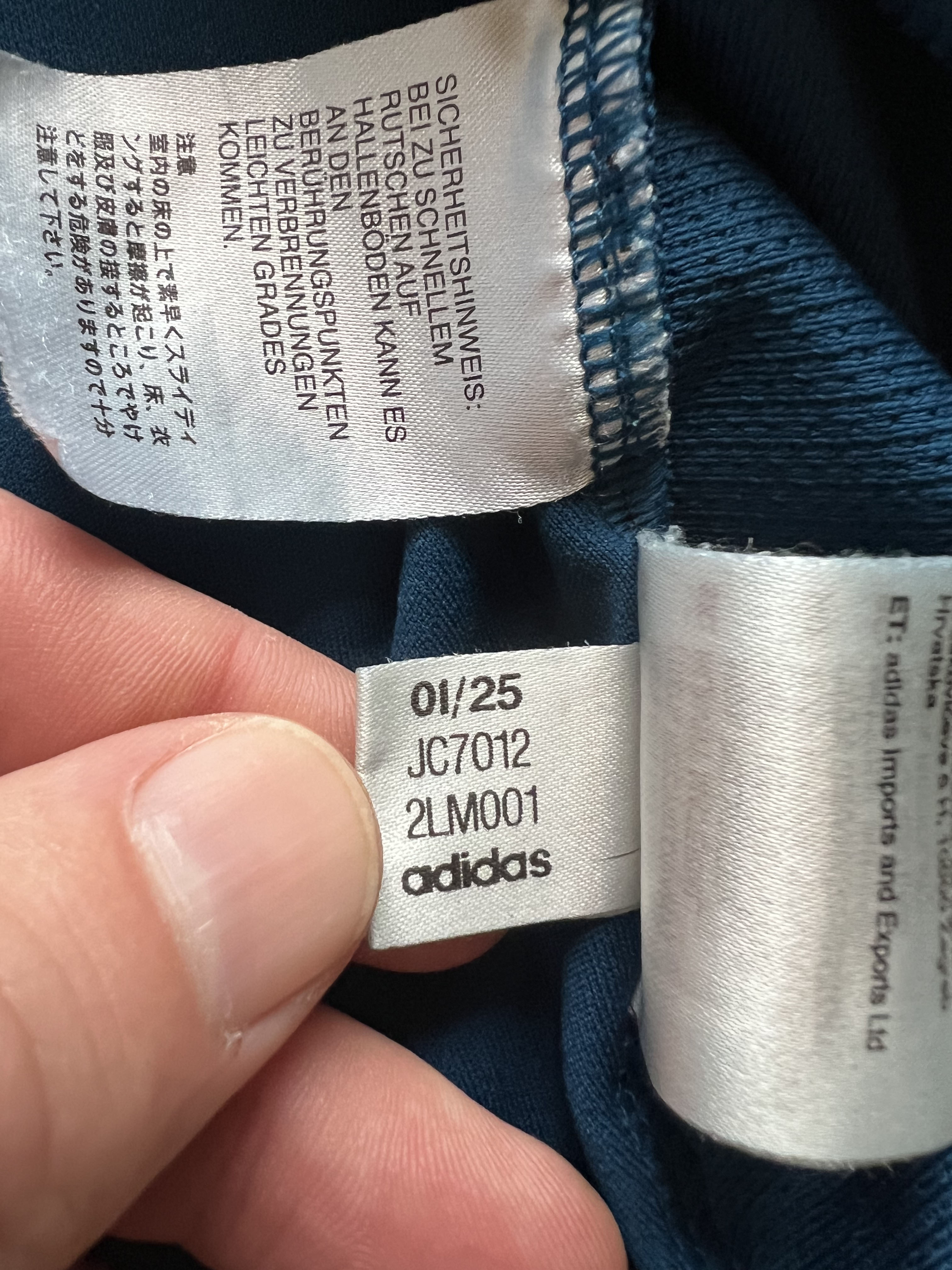 Authenticity evidence image of 2 Match Worn Shirt