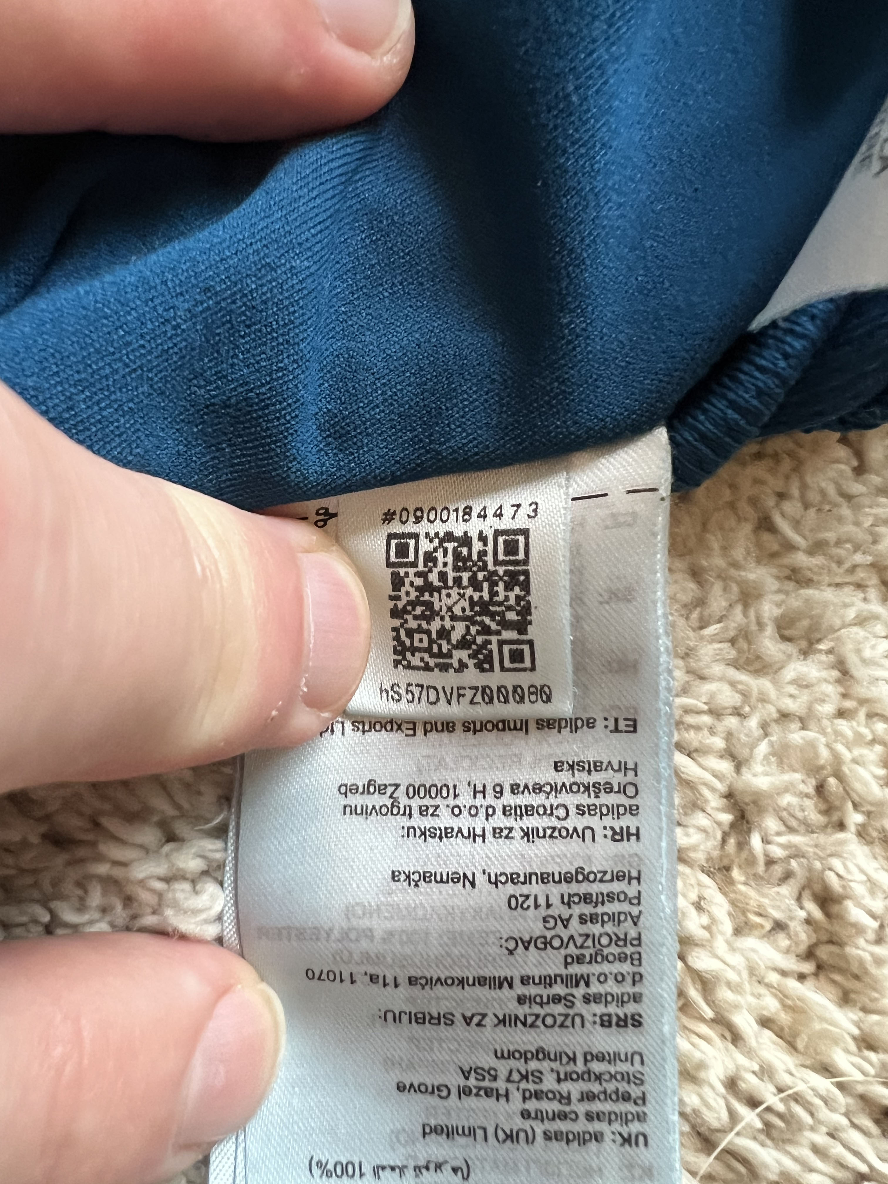 Authenticity evidence image of 2 Match Worn Shirt