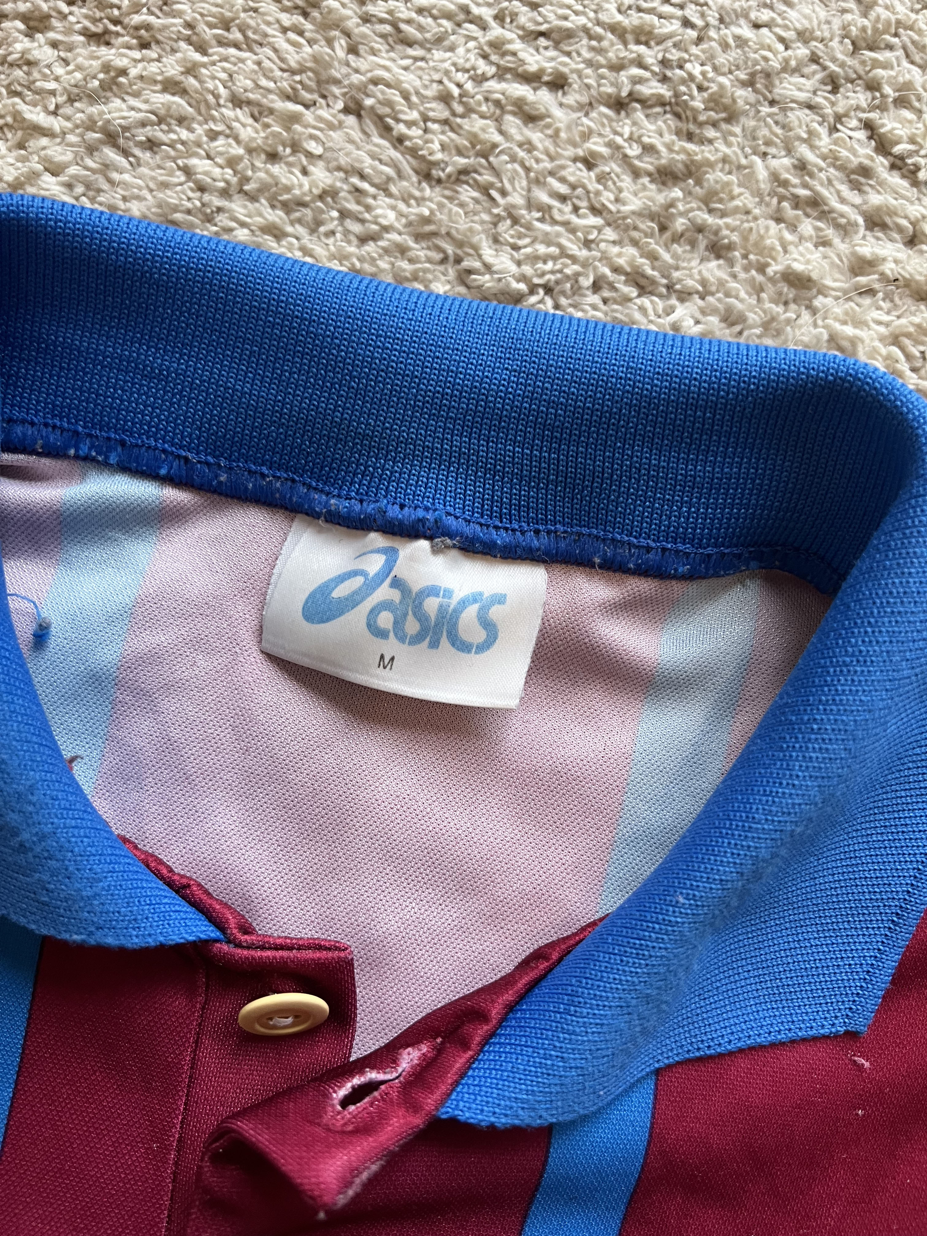 Authenticity evidence image of Aston Villa 1993/94 Asics Home Shirt - Men's Medium