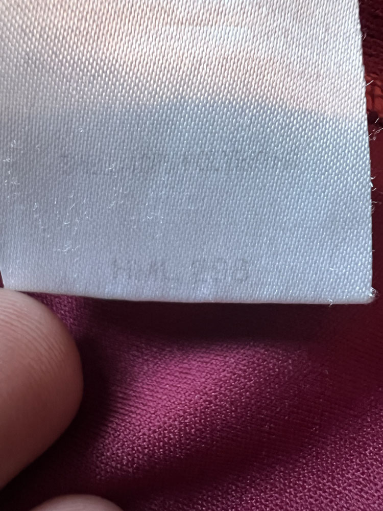 Authenticity evidence image of Aston Villa 2004/05 Hummel Home Shirt (DWS Investments) - Men's Medium