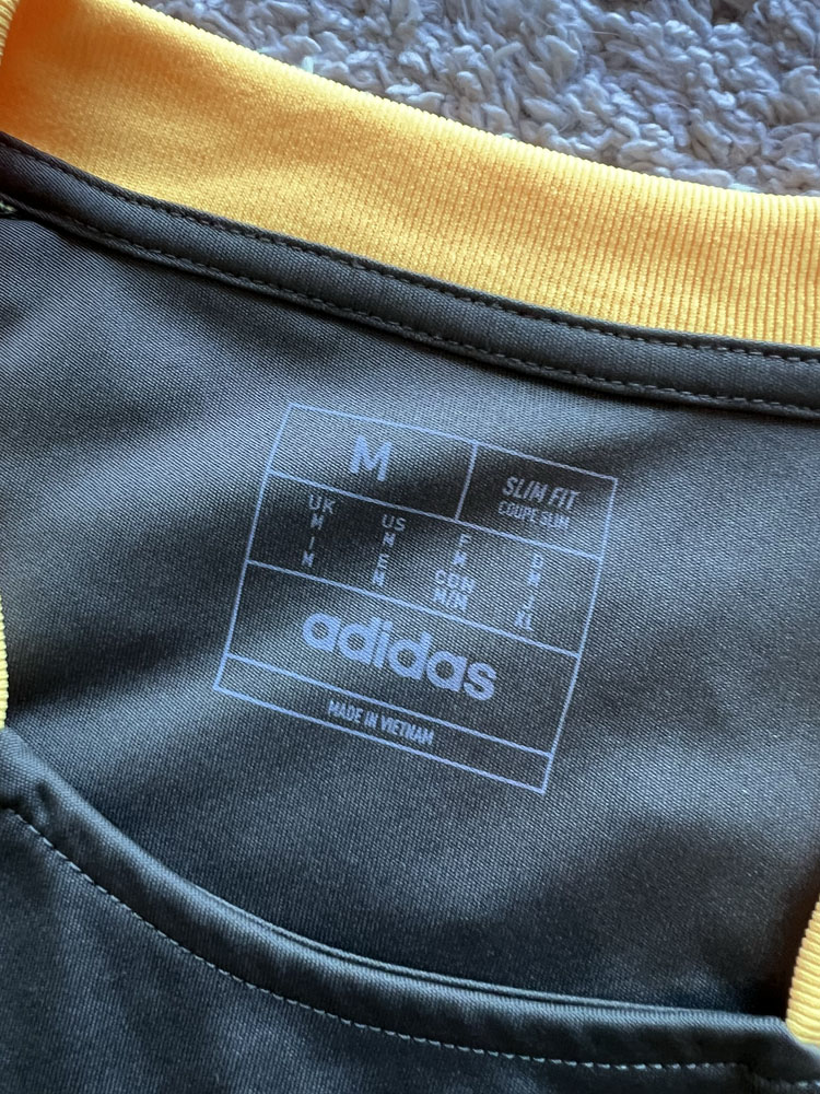 Authenticity evidence image of Aston Villa 2024/25 Adidas Training 5 Shirt - Men's Medium