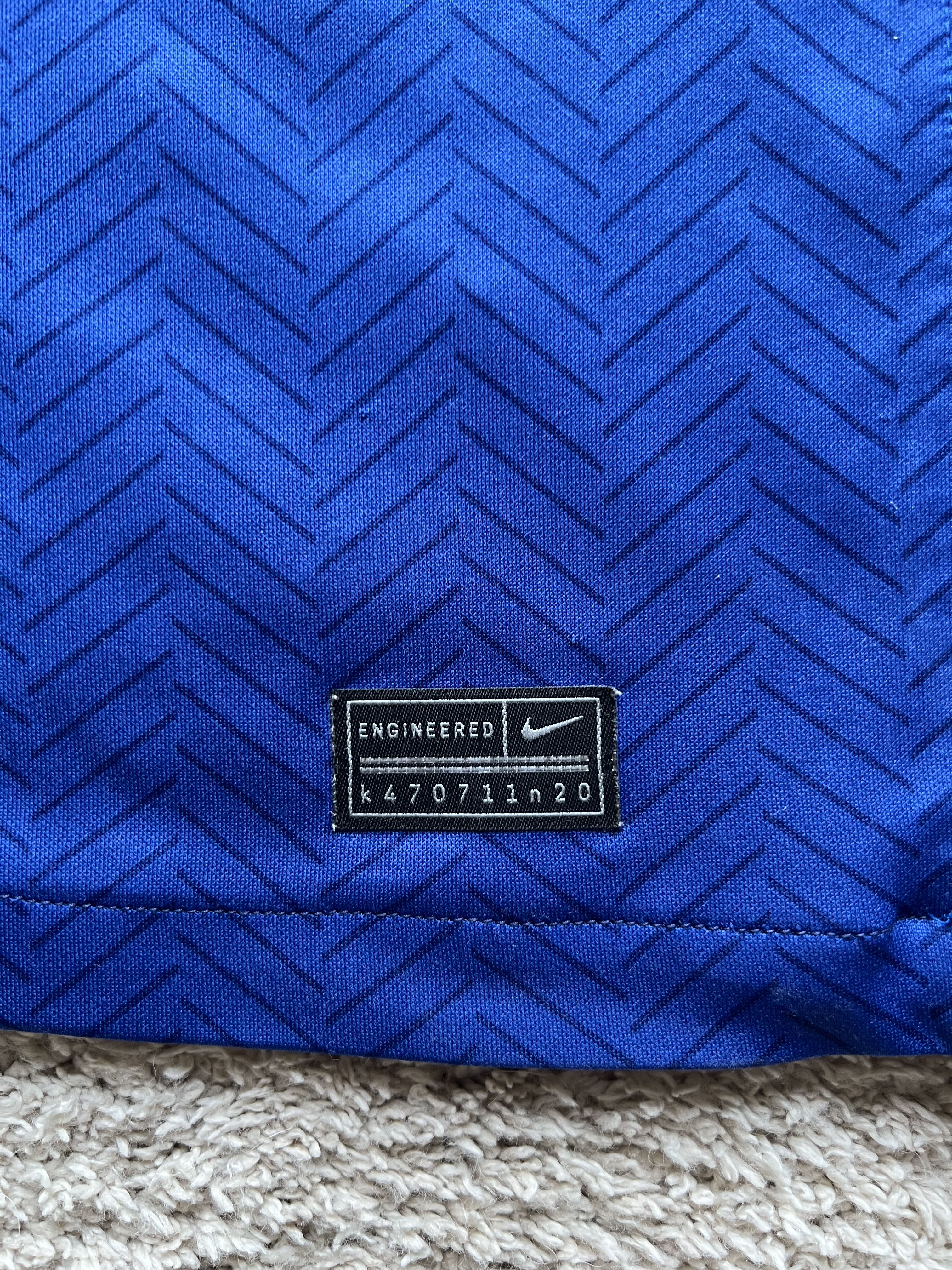 Authenticity evidence image of Chelsea 2020/21 Nike Home Shirt - Men's XL
