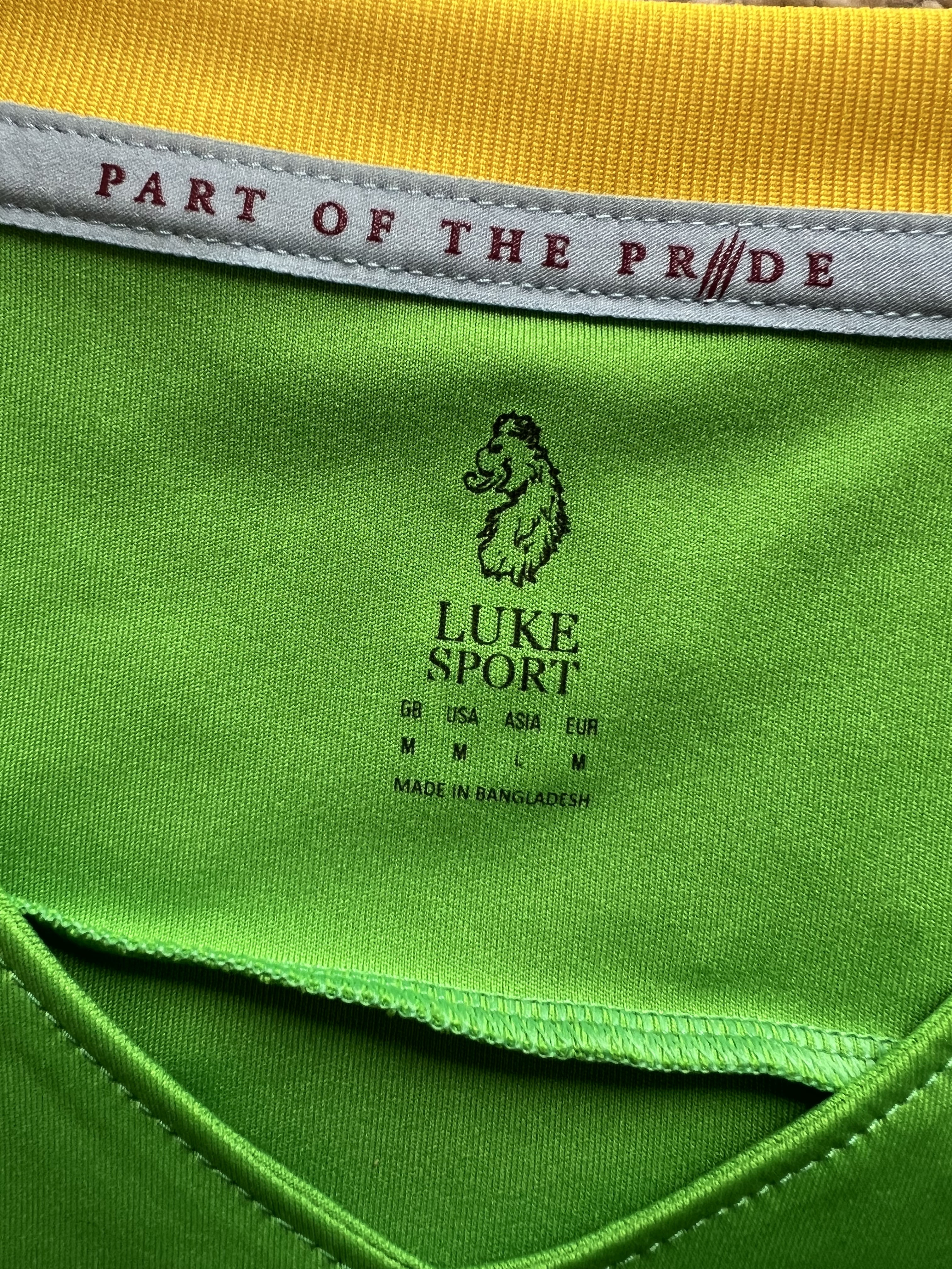 Authenticity evidence image of Aston Villa 2018/19 Luke 1977 Home Goalkeeper Shirt - Men's Medium