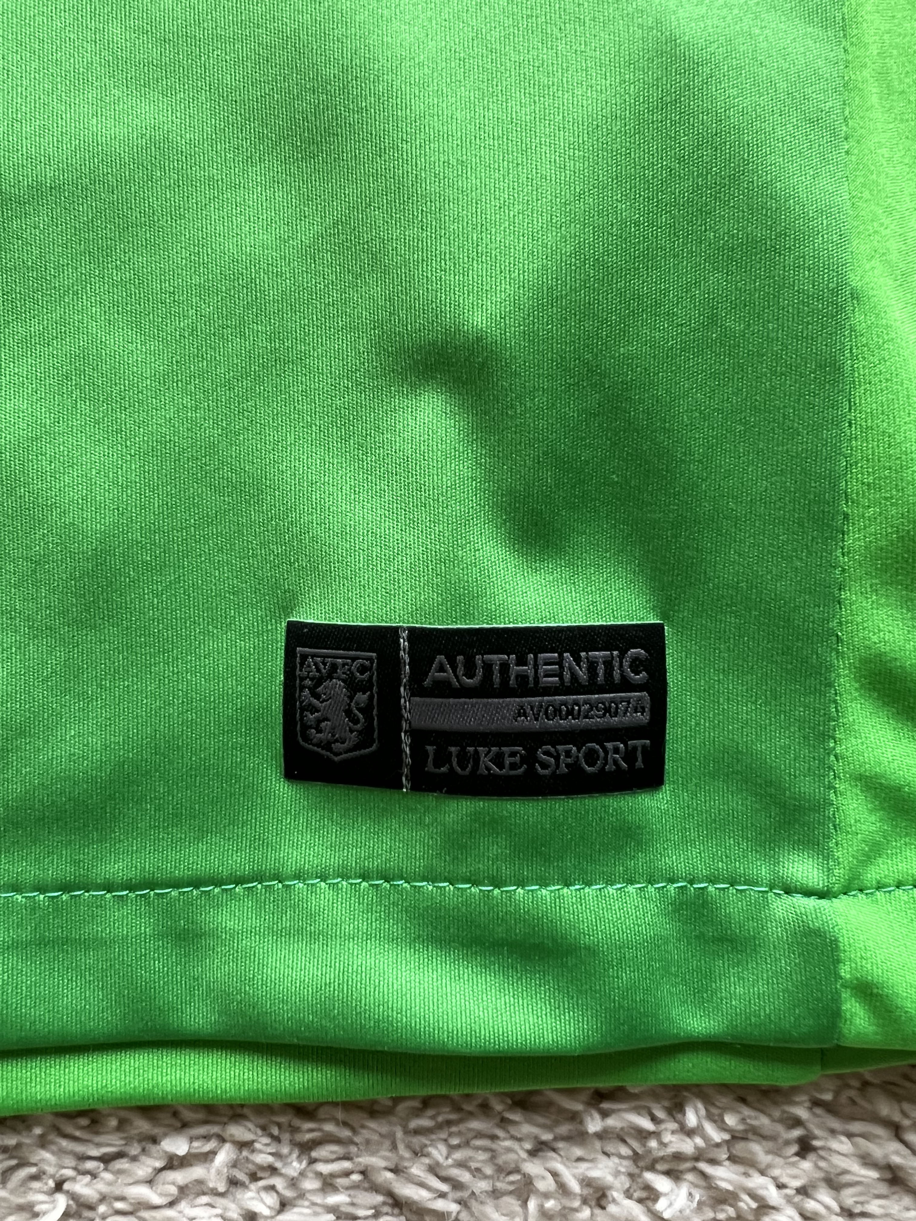 Authenticity evidence image of Aston Villa 2018/19 Luke 1977 Home Goalkeeper Shirt - Men's Medium