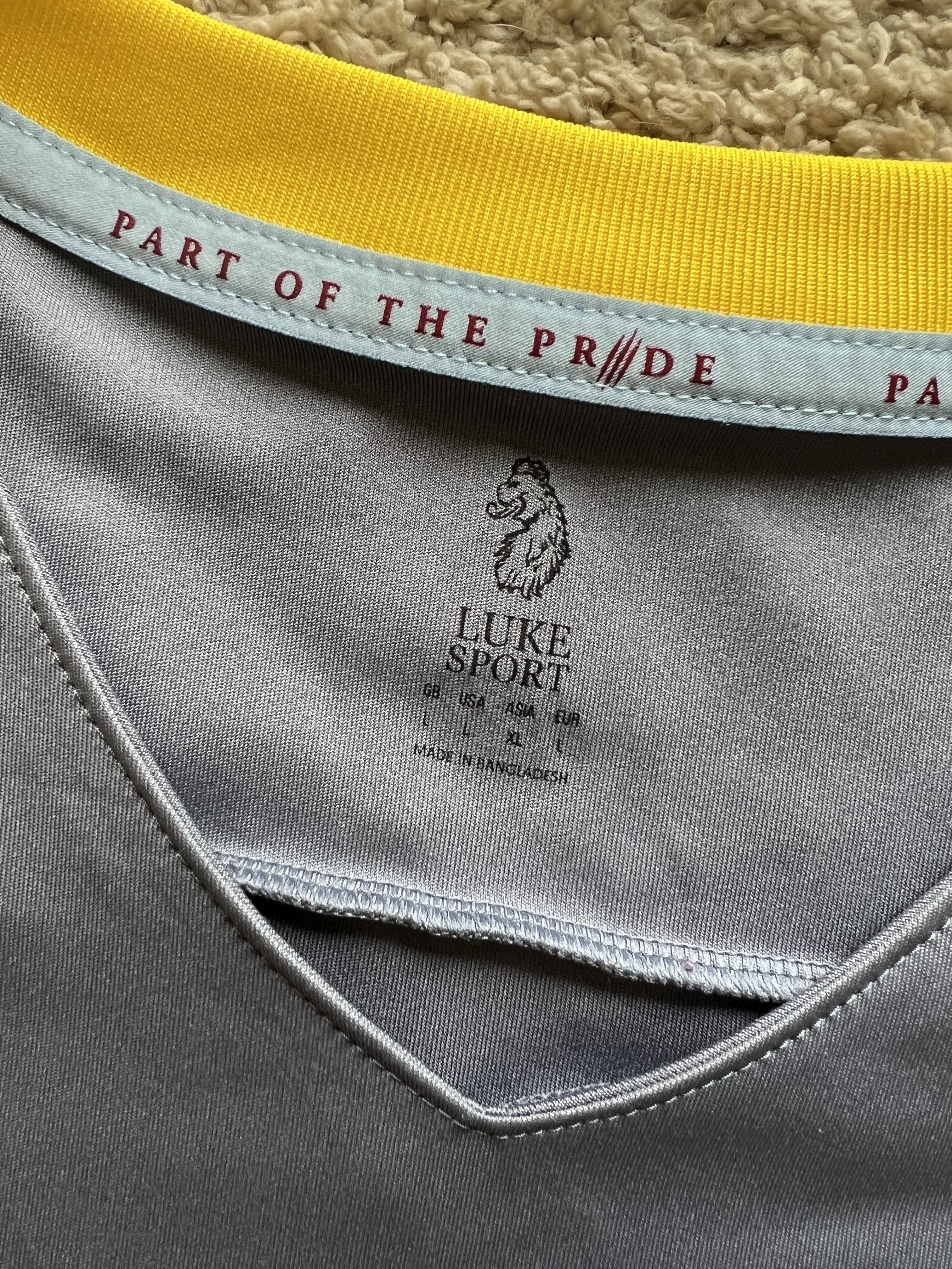 Authenticity evidence image of Aston Villa 2018/19 Luke 1977 Away Goalkeeper Shirt - Men's Large