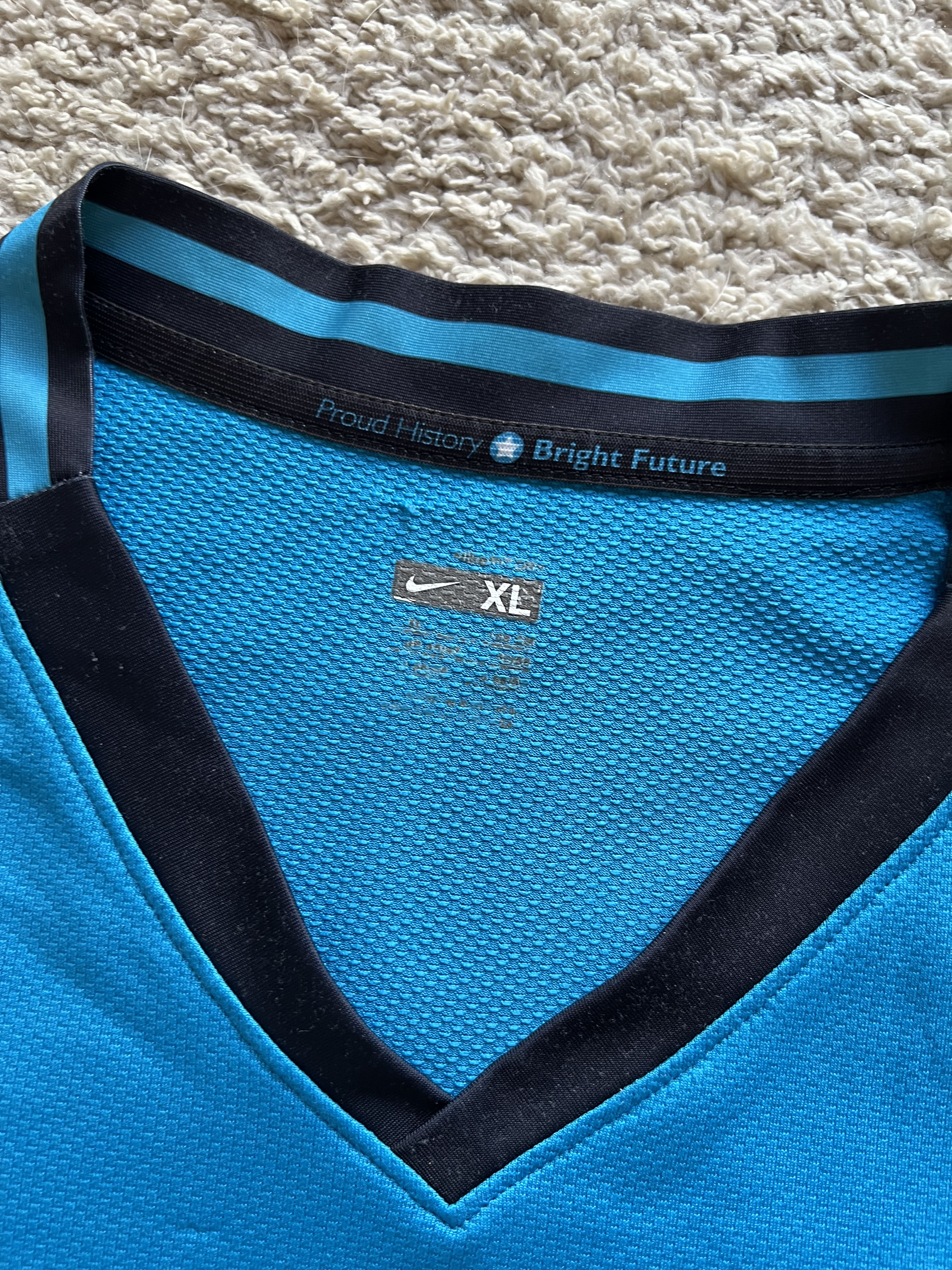Authenticity evidence image of Aston Villa 2008-10 Nike Away / 3rd Shirt (Acorns) - Men's XL