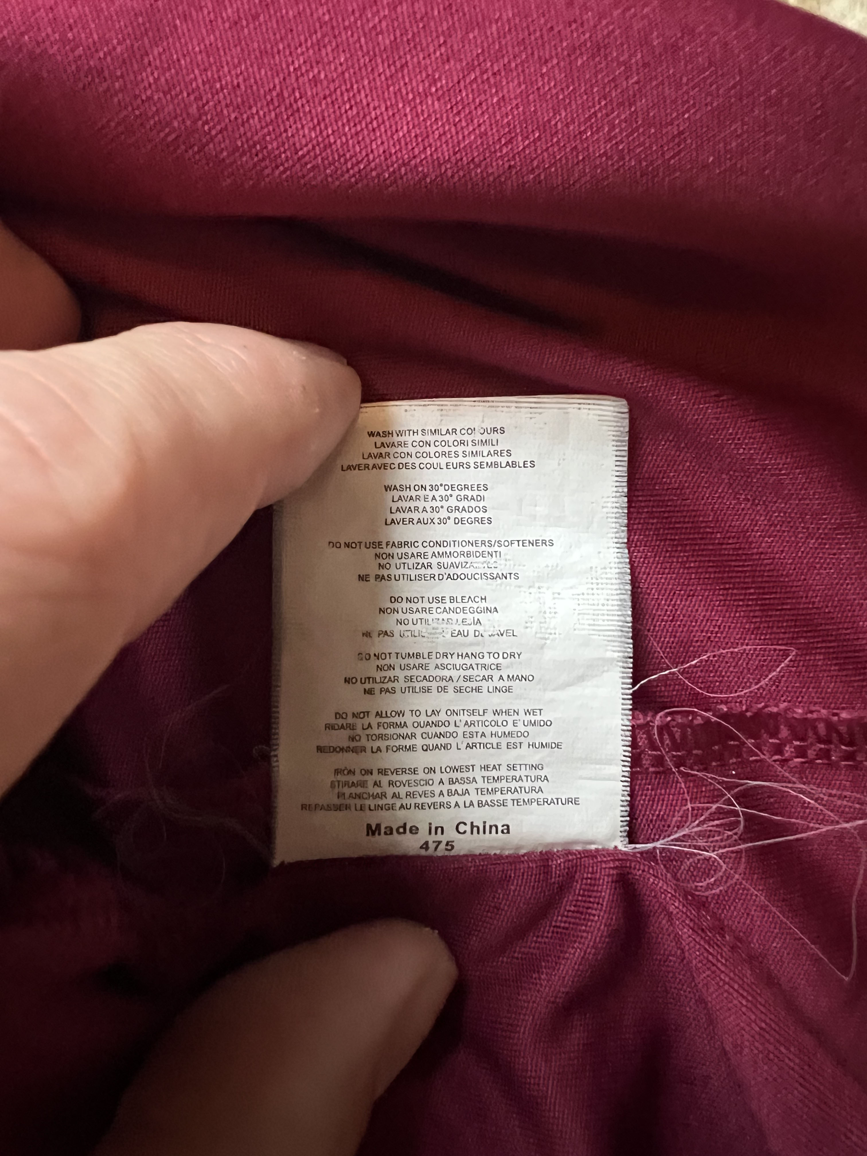 Authenticity evidence image of Aston Villa 2012/13 Macron Home Shirt (Genting Casinos) - Men's Large