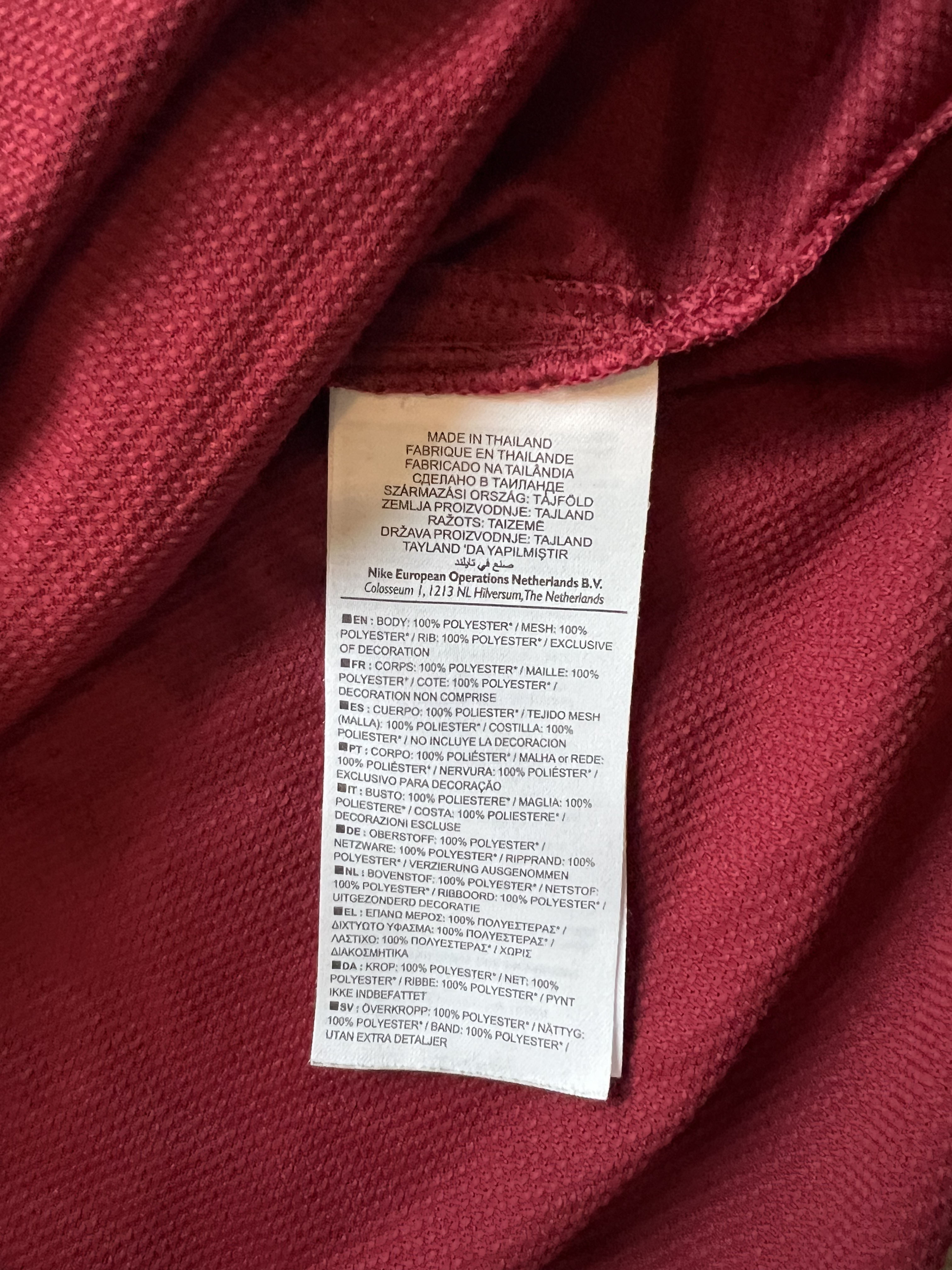 Authenticity evidence image of Aston Villa 2011/12 Nike Home Shirt (Genting Casinos) - Men's Large