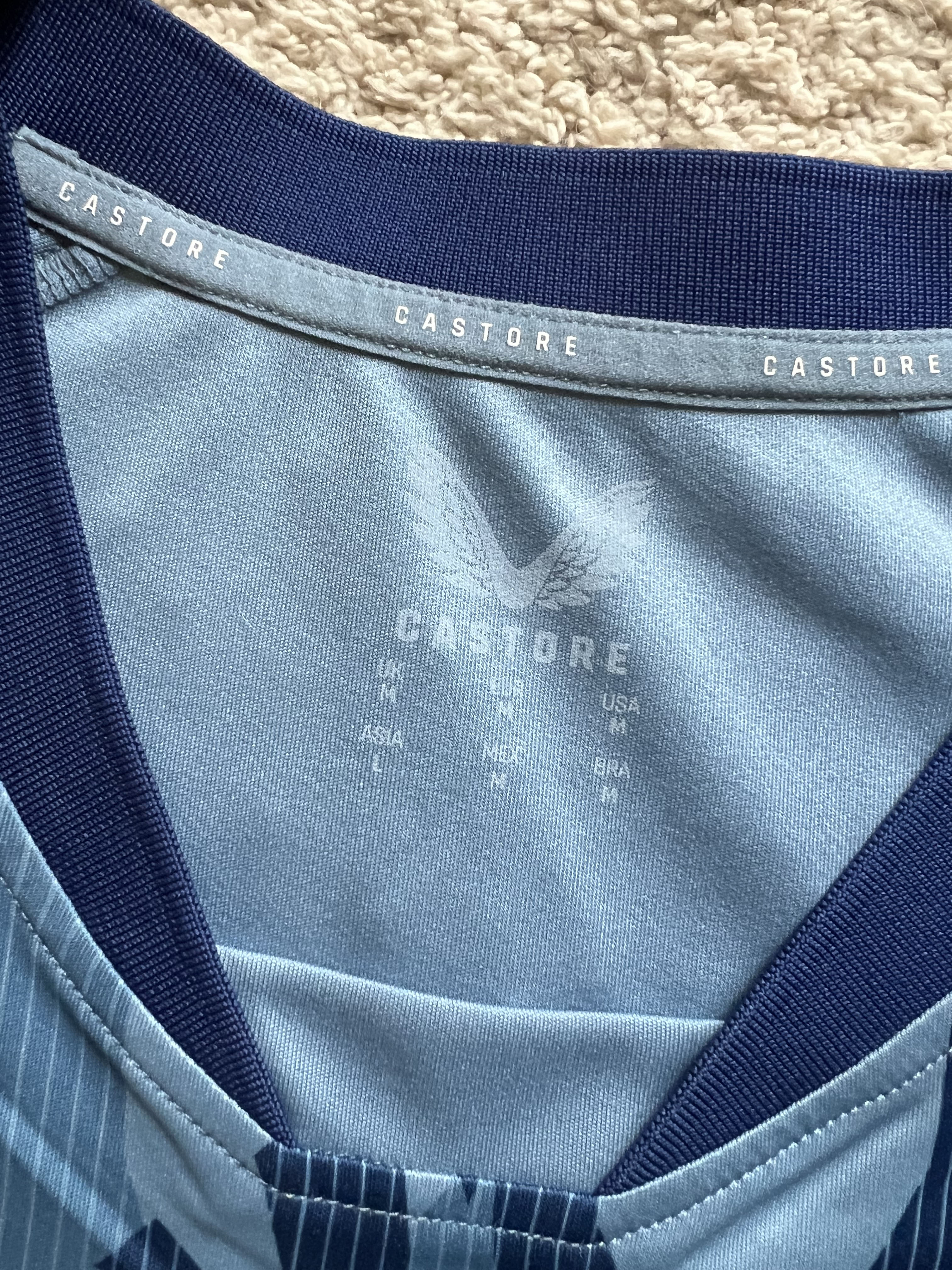 Authenticity evidence image of Aston Villa 2023/24 Castore 3rd Shirt (Acorns) - Men's Medium