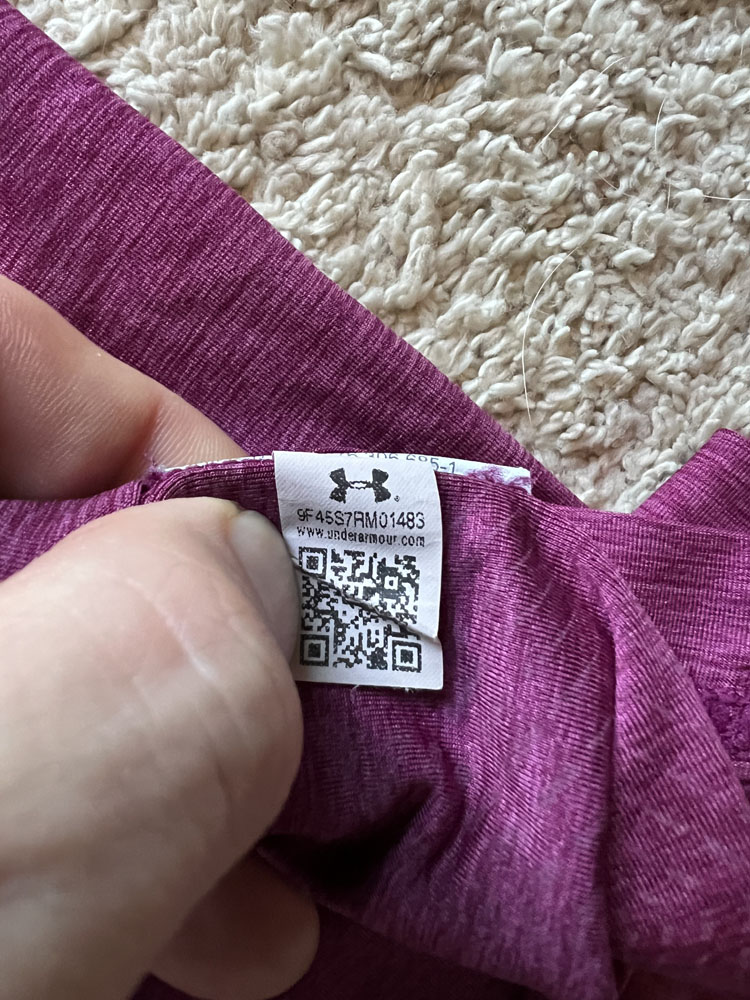 Authenticity evidence image of Aston Villa 2016/17 Under Armour Training 1 Shirt - Men's Medium