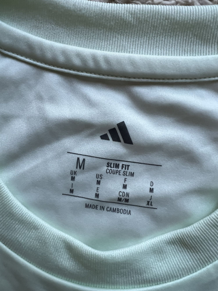 Authenticity evidence image of Aston Villa 2025/26 Adidas Training 3 Shirt - Men's Medium