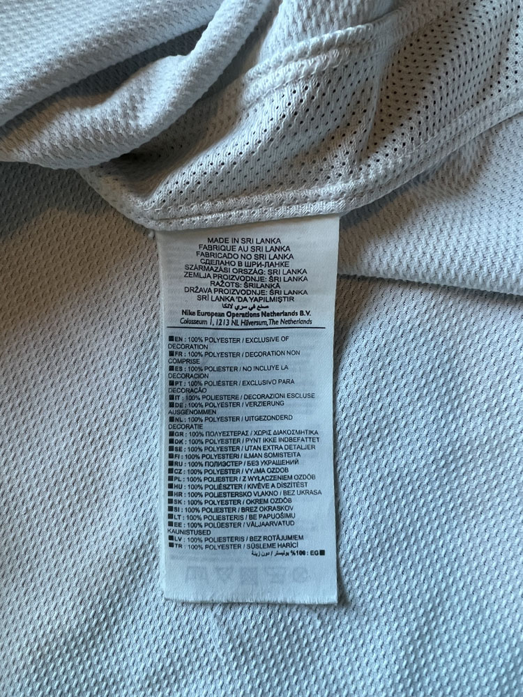 Authenticity evidence image of Aston Villa 2009/10 Nike Away Shirt (Acorns) - Men's XL