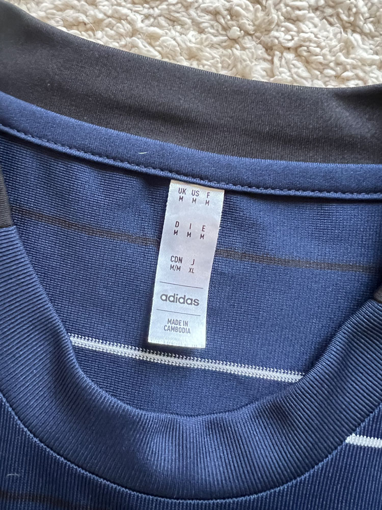 Authenticity evidence image of Aston Villa 2024/25 Adidas 3rd Shirt (Acorns) - Men's Medium