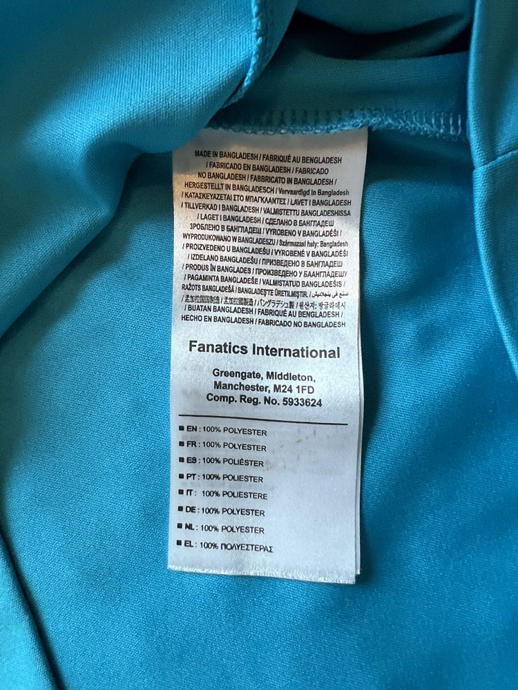 Authenticity evidence image of Aston Villa 2018/19 Luke 1977 Training 2 Shirt - Men's Medium