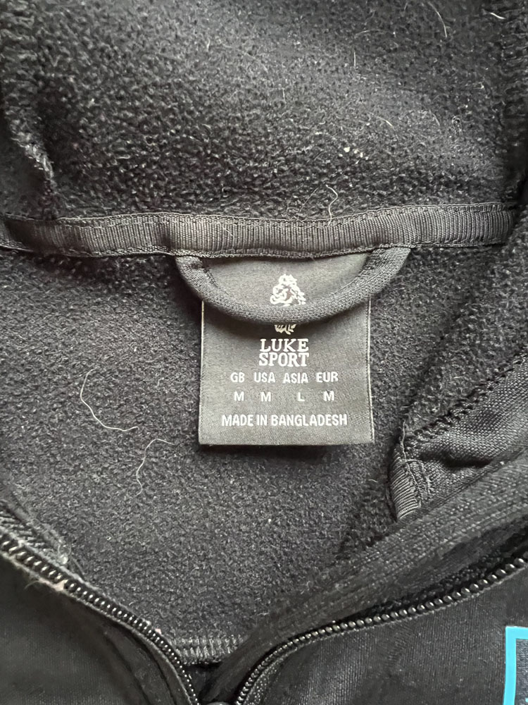 Authenticity evidence image of Aston Villa 2018/19 Luke 1977 Travel Hoodie - Men's Medium