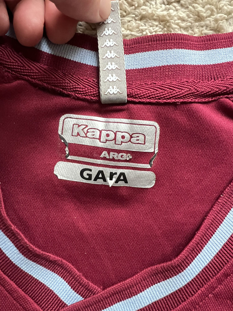 Authenticity evidence image of Aston Villa 2019/20 Kappa Travel Special Edition Shirt - Men's XXL