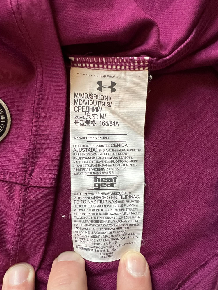 Authenticity evidence image of Aston Villa 2017/18 Under Armour Home Shirt (Unibet) - Women's Medium (12/14)