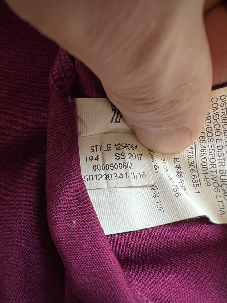 Authenticity evidence image of Aston Villa 2017/18 Under Armour Home Shirt (Unibet) - Women's Medium (12/14)