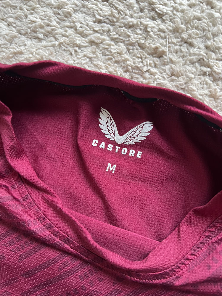 Authenticity evidence image of Aston Villa 2022/23 Castore Training 1 Shirt (Cazoo) - Men's Medium